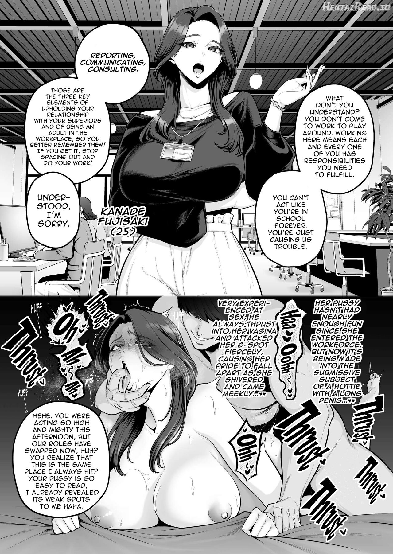 Dokushin PowerHara Onna Joshi, Ikemen Chinpo-kun ni Mesu ni Sareru Chapter 1 - page 1