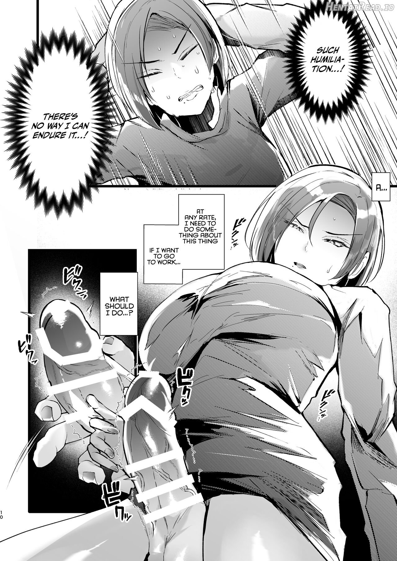 Tatoe futanari byou ni kakatta to shite mo kuso osu-domo to watashi wa chigau! Chapter 1 - page 10