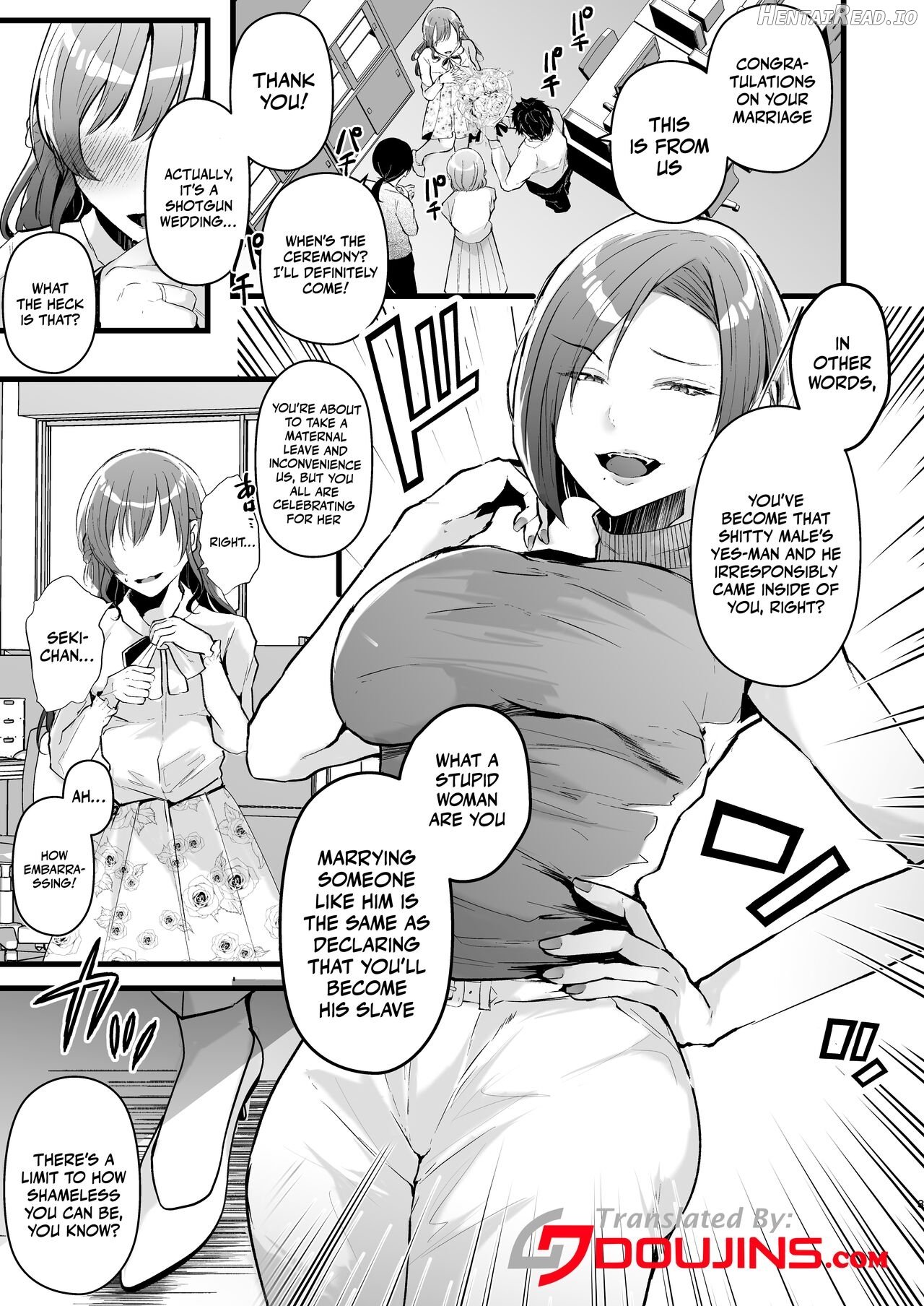 Tatoe futanari byou ni kakatta to shite mo kuso osu-domo to watashi wa chigau! Chapter 1 - page 3