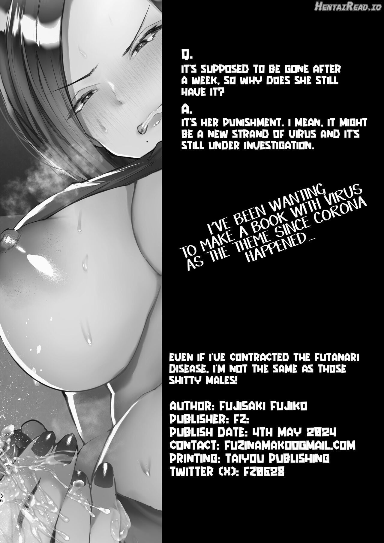 Tatoe futanari byou ni kakatta to shite mo kuso osu-domo to watashi wa chigau! Chapter 1 - page 36