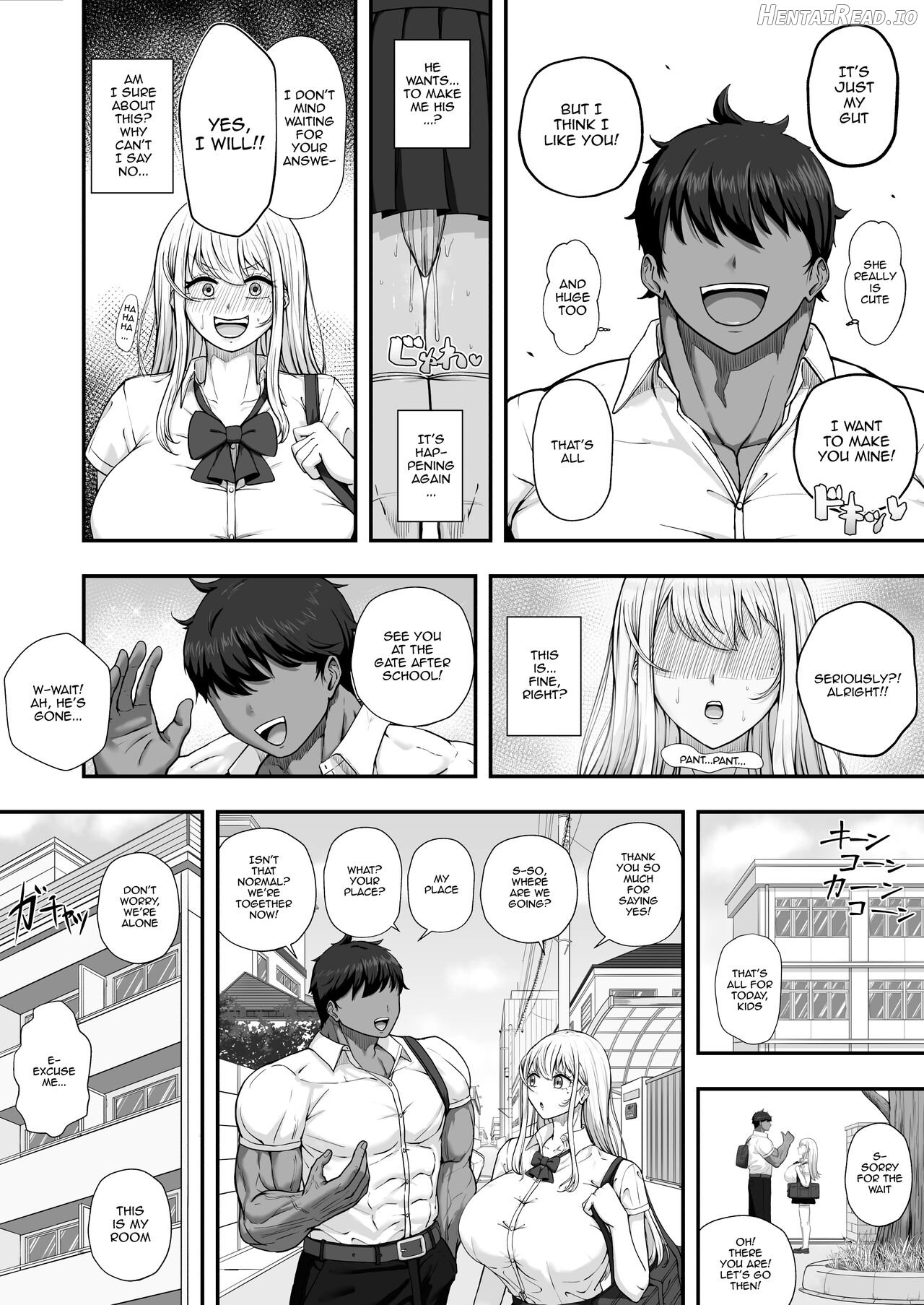 Muttsuri Onnanoko wa Kotowarenai Chapter 1 - page 9