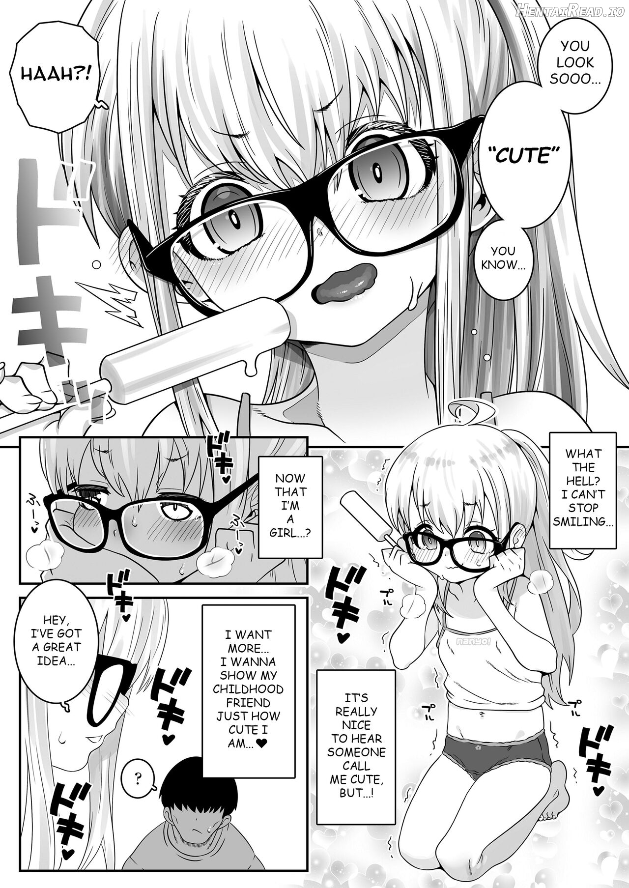 Ojoji-san:The complete record of an old man who TS'd and gets addicted to sex with his childhood friend Chapter 1 - page 14