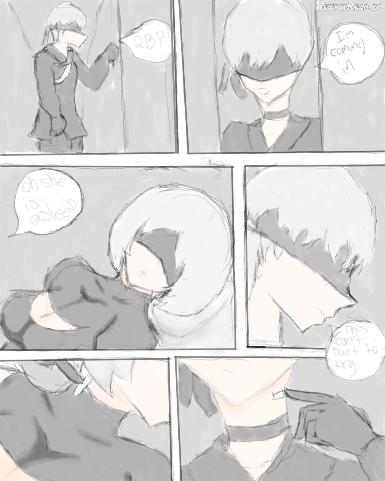 2b x 9s hentai comics Chapter 1 - page 3