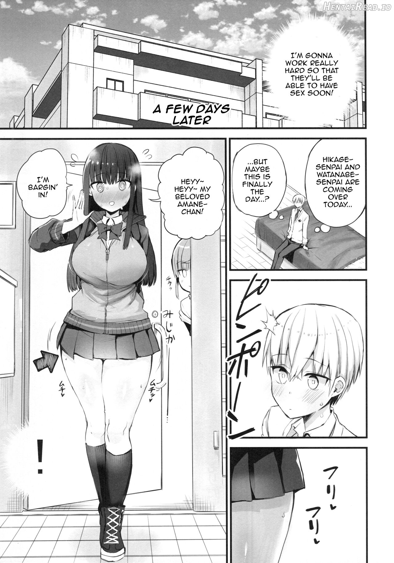 H o Kitai suru Senpai Hon Chapter 1 - page 6