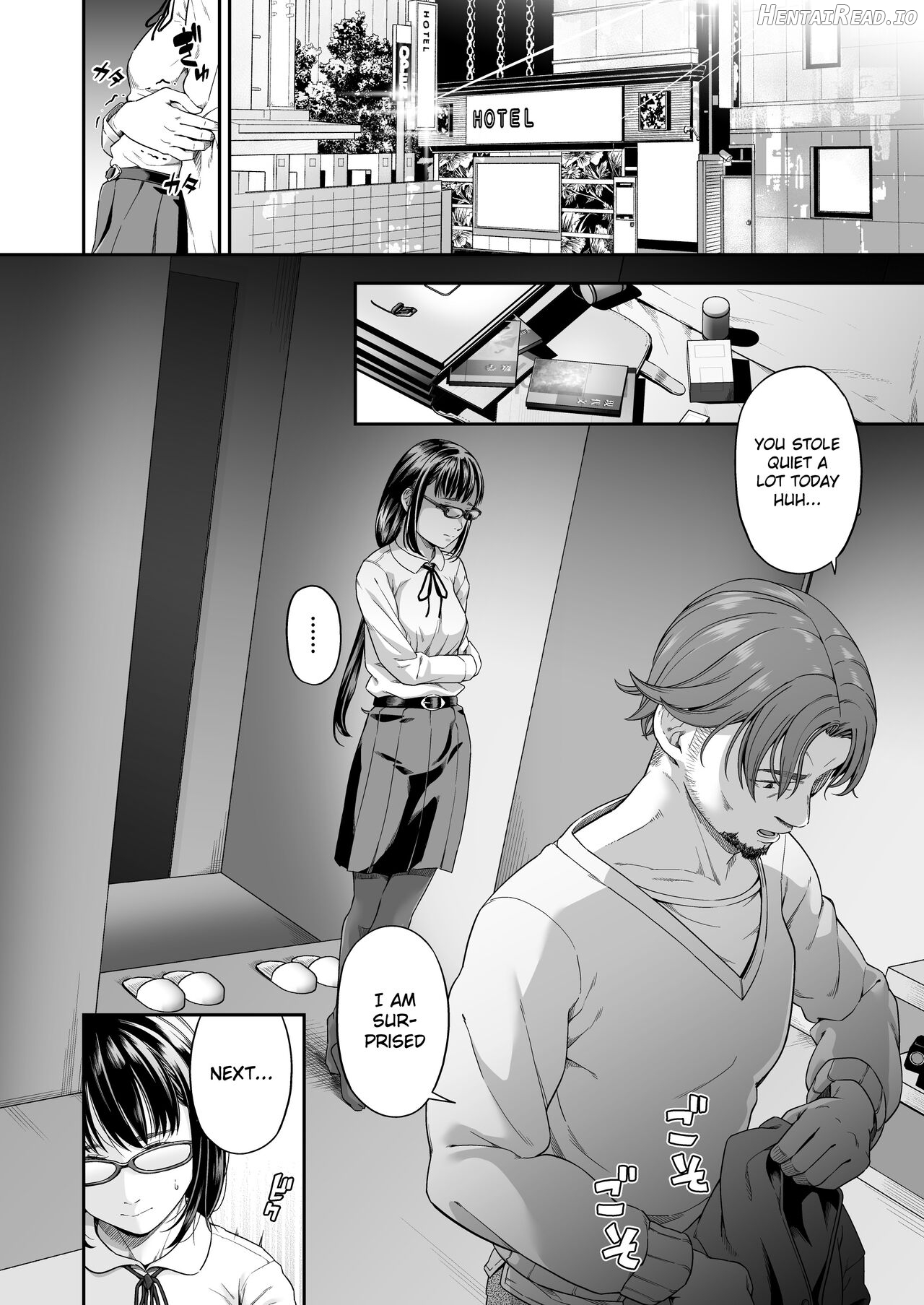 Manbiki Kan -Ni- Joshi Gakusei no Aganau Tsumi to Bachi- Chapter 1 - page 6