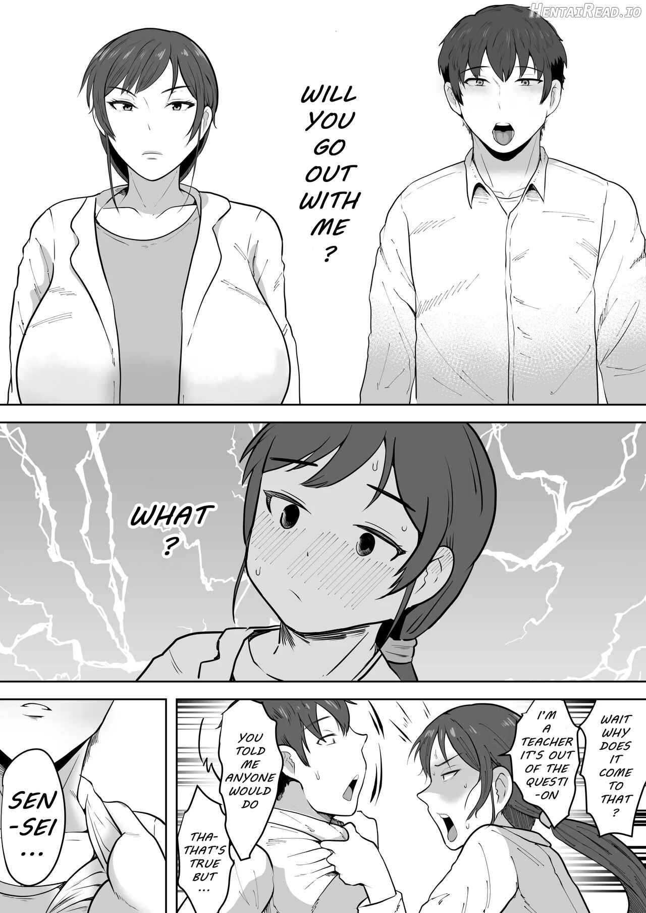 School Nurse Shinobu, 37 Years Old, K-Cup — A Mature Woman Awakening to Her Sexuality Chapter 1 - page 7