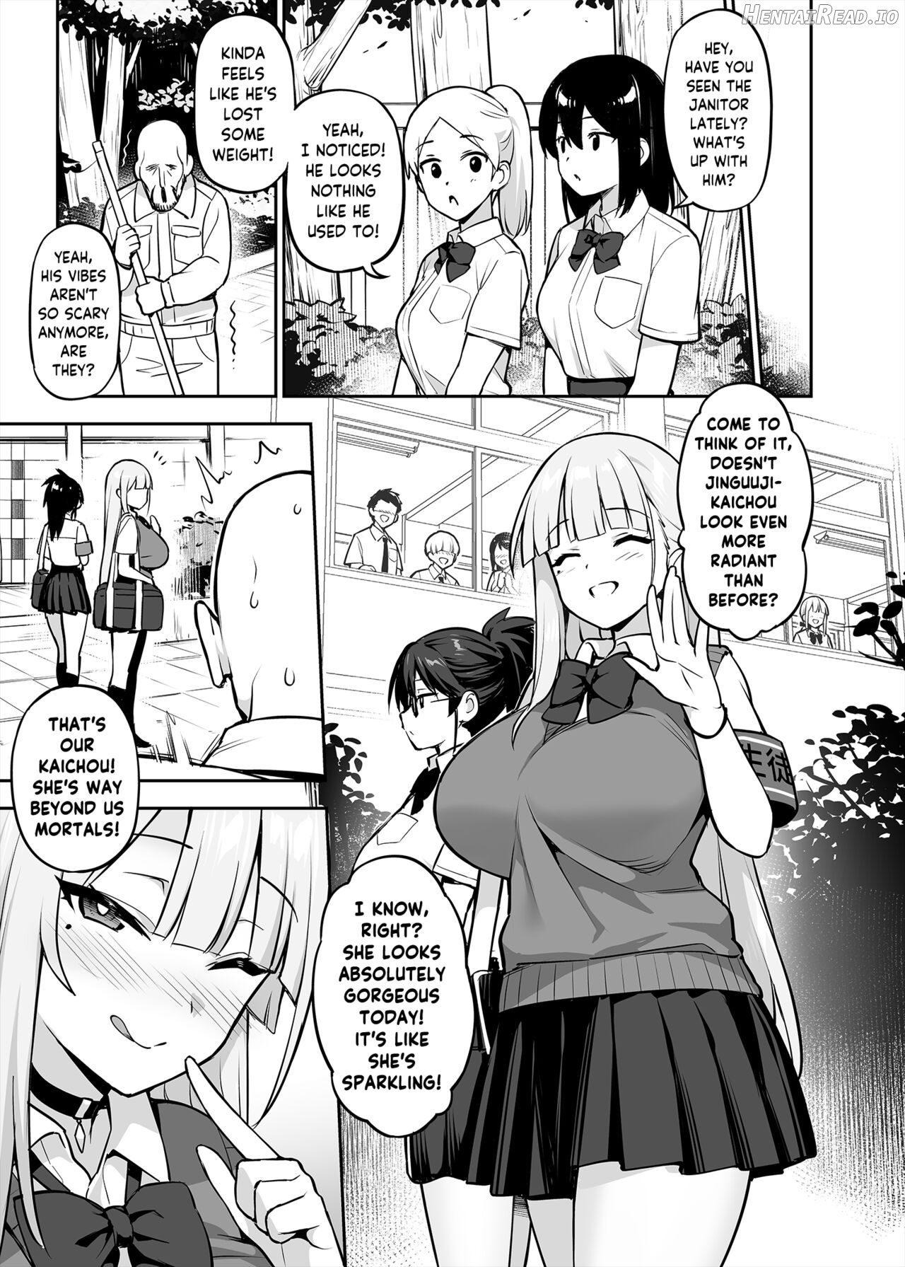 Akogare no Seitokaichou ga Kyonyuu Sugiru Ken Chapter 1 - page 36