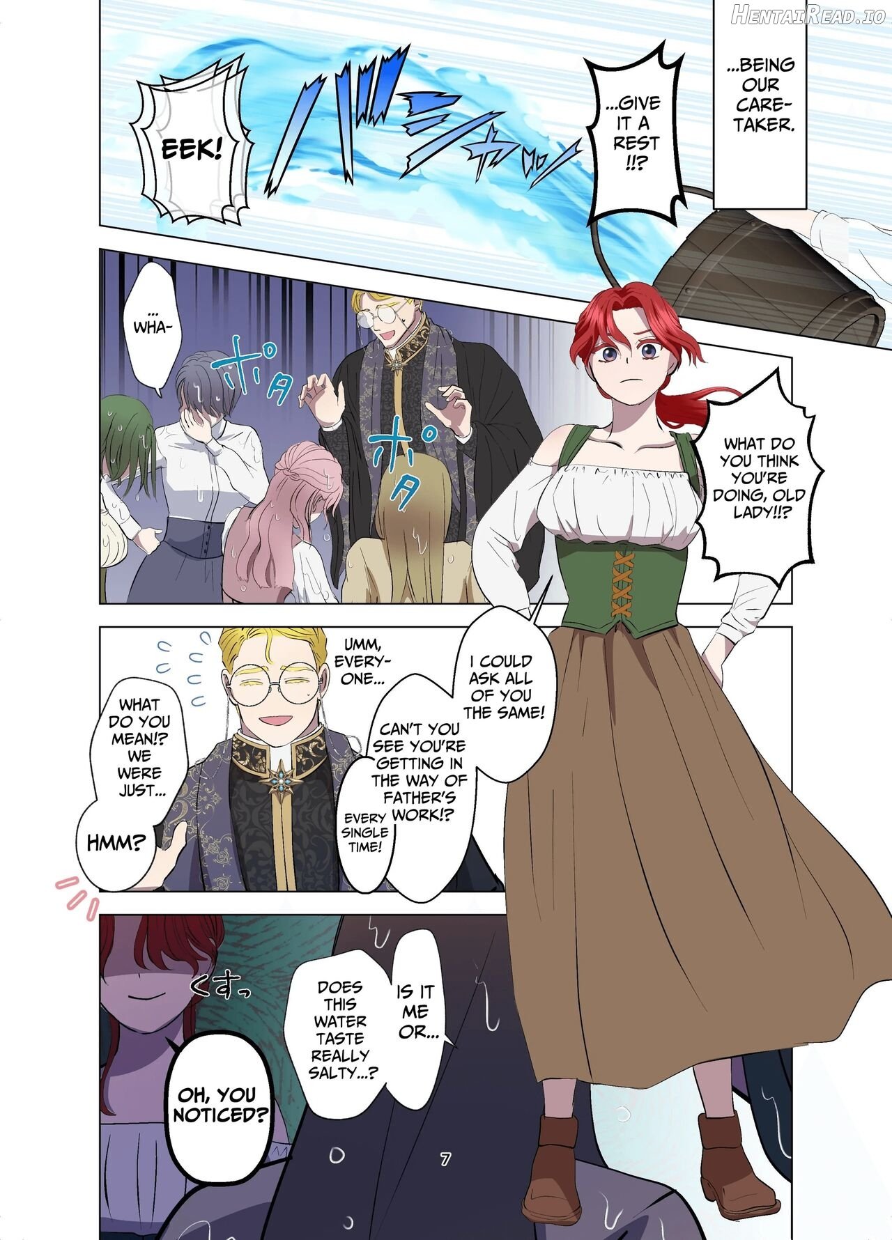 Yomeki okure-mura Musume wa Shinpu-sama no Dekiai kara nige rarenai Chapter 1 - page 8