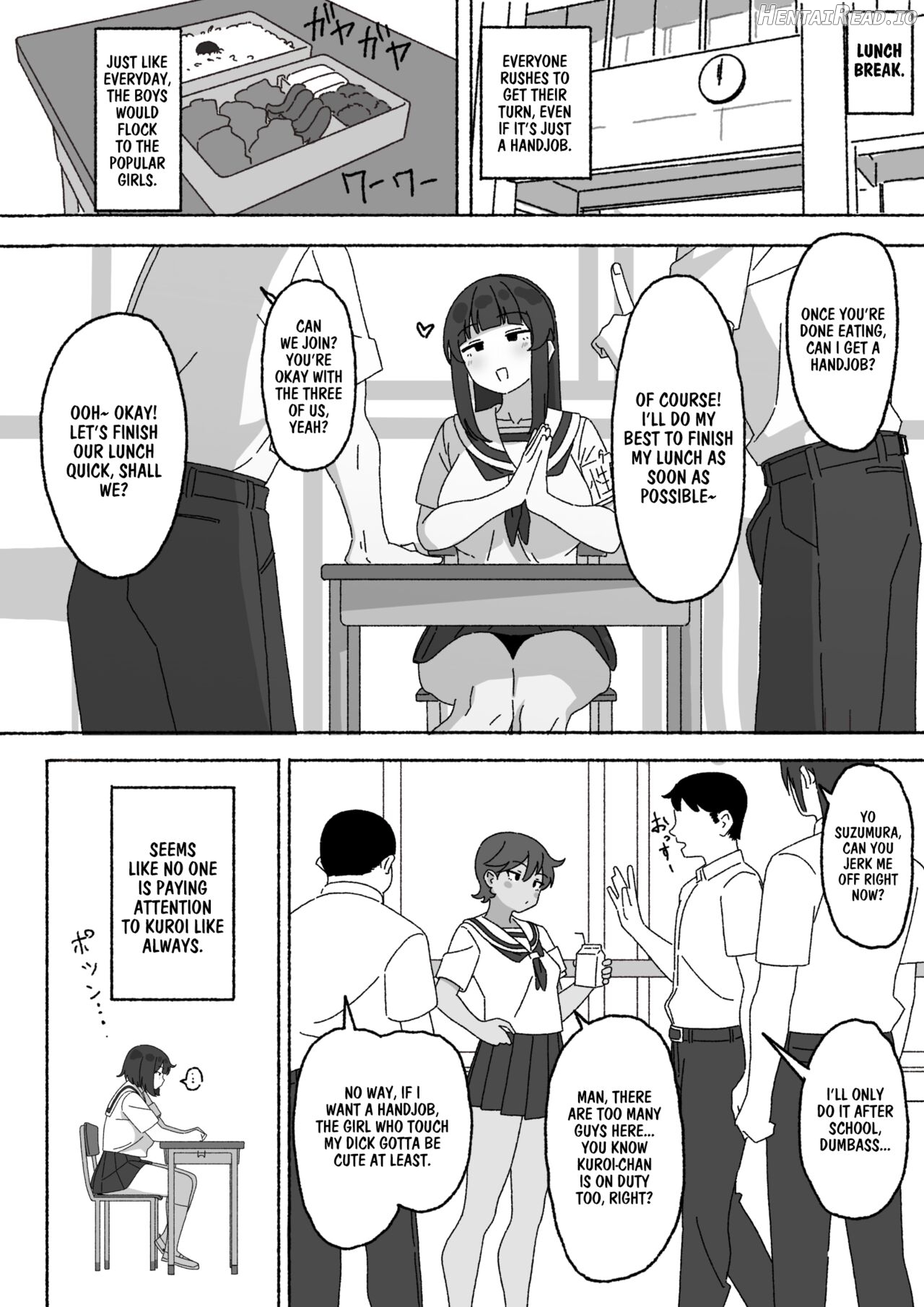 Funinki Seishori Touban Kuroi-chan Tsukatte Iru no wa Kurasu de Ore Dake Chapter 1 - page 3