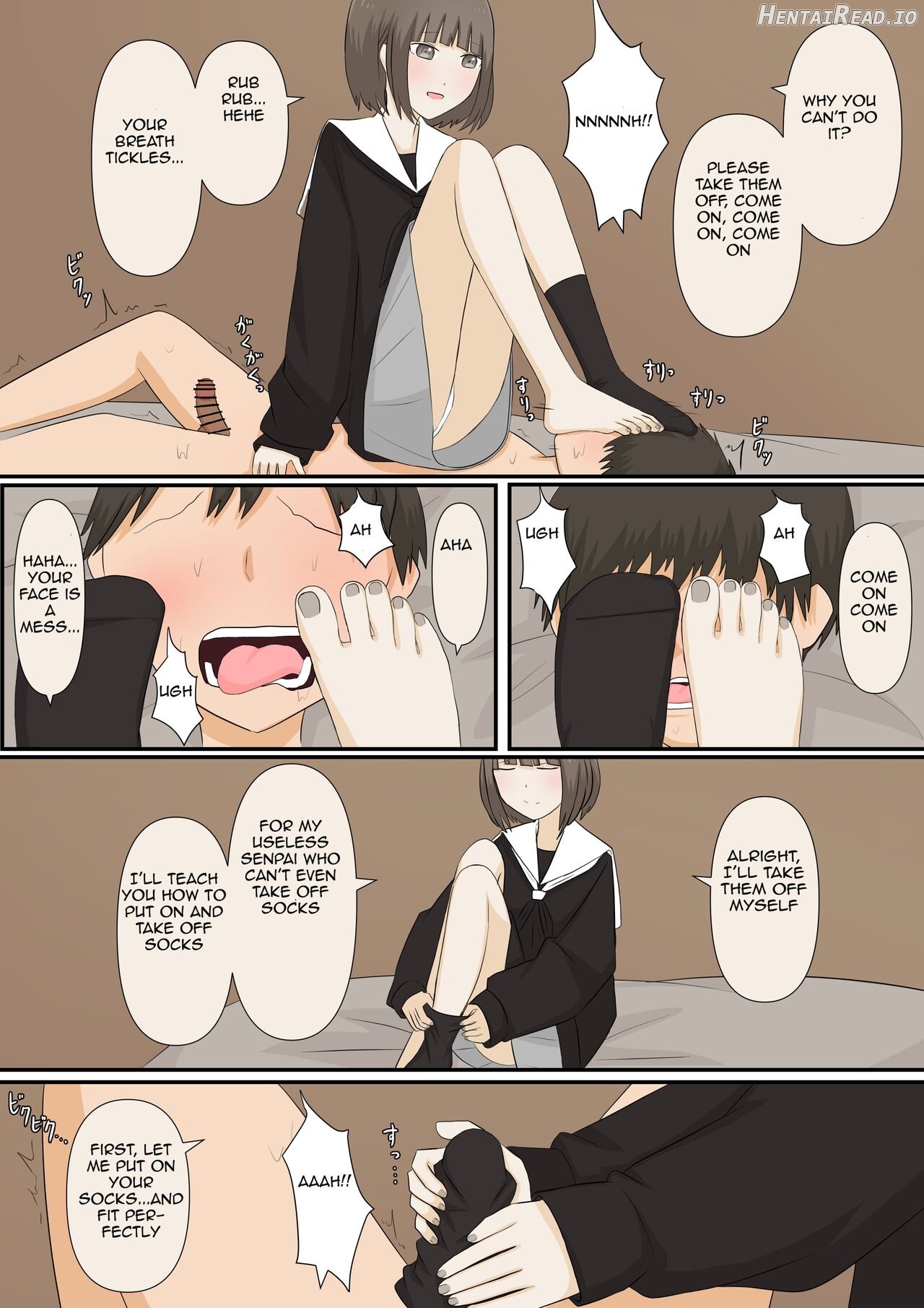 girlfriend who likes to torture with her feet _1 Chapter 1 - page 13