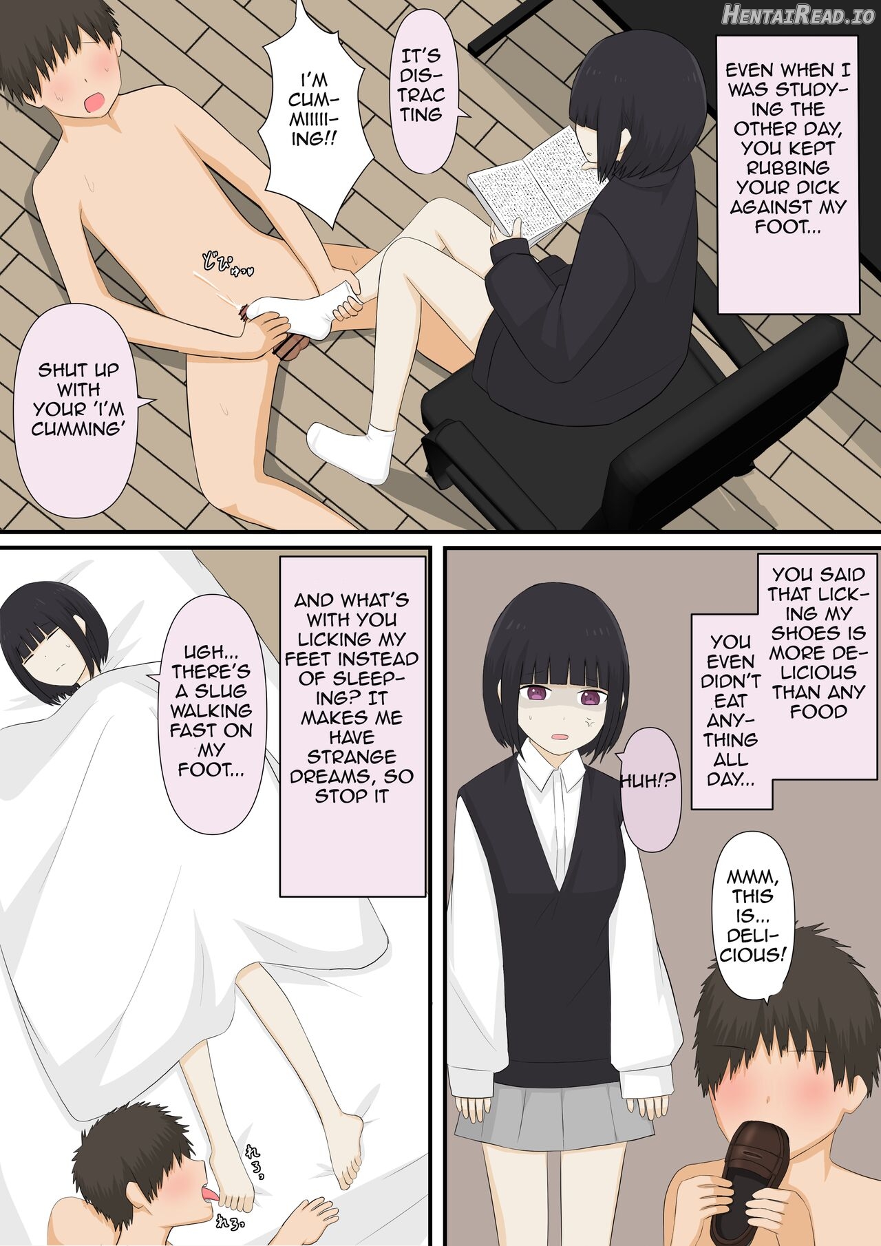 girlfriend who likes to torture with her feet _1 Chapter 1 - page 25