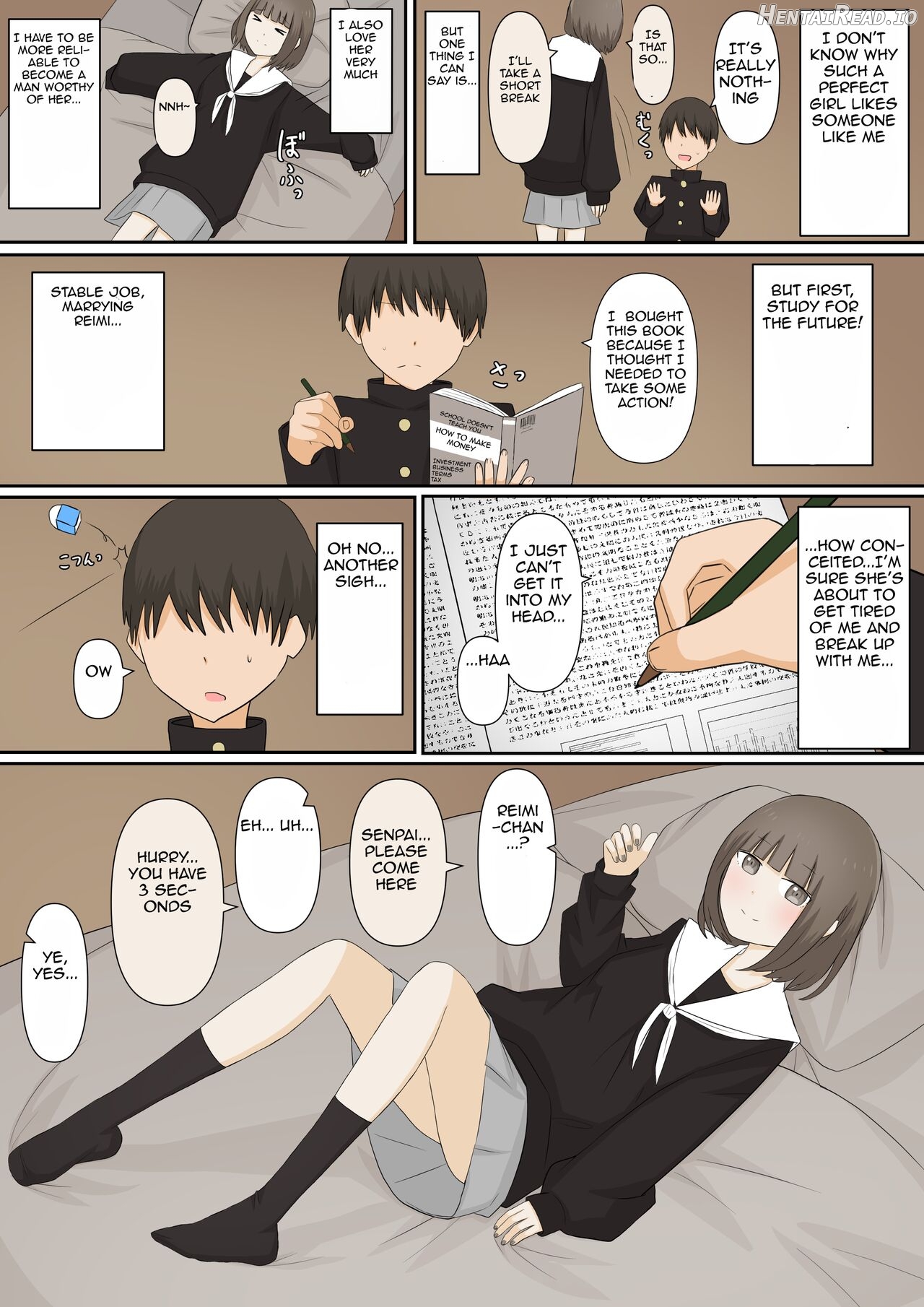 girlfriend who likes to torture with her feet _1 Chapter 1 - page 4