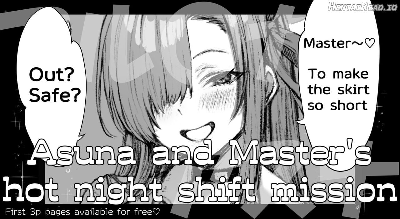 Asuna and Master's hot night shift mission Chapter 1 - page 1