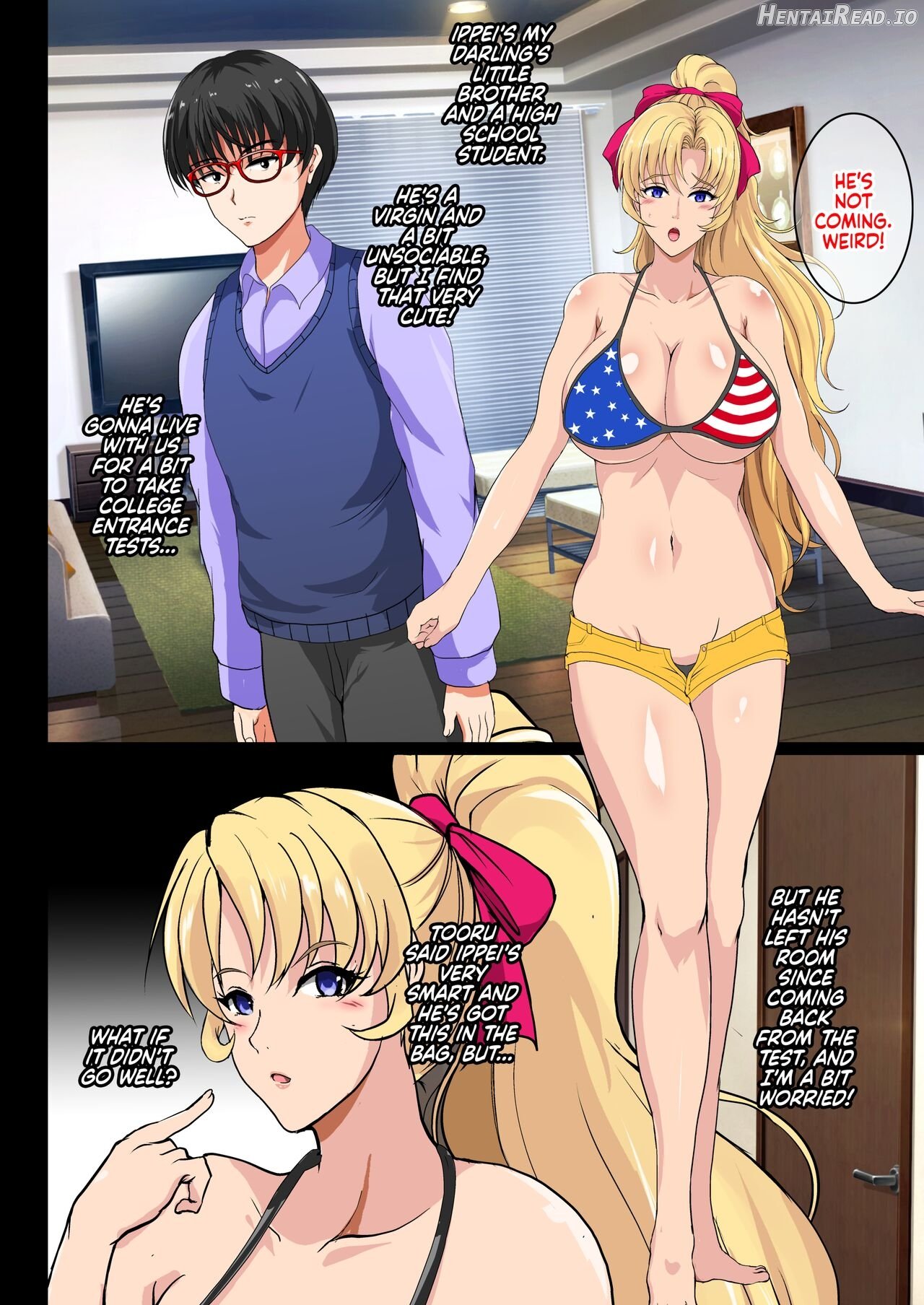 Blond Sister-in-Law NTR Chapter 1 - page 7