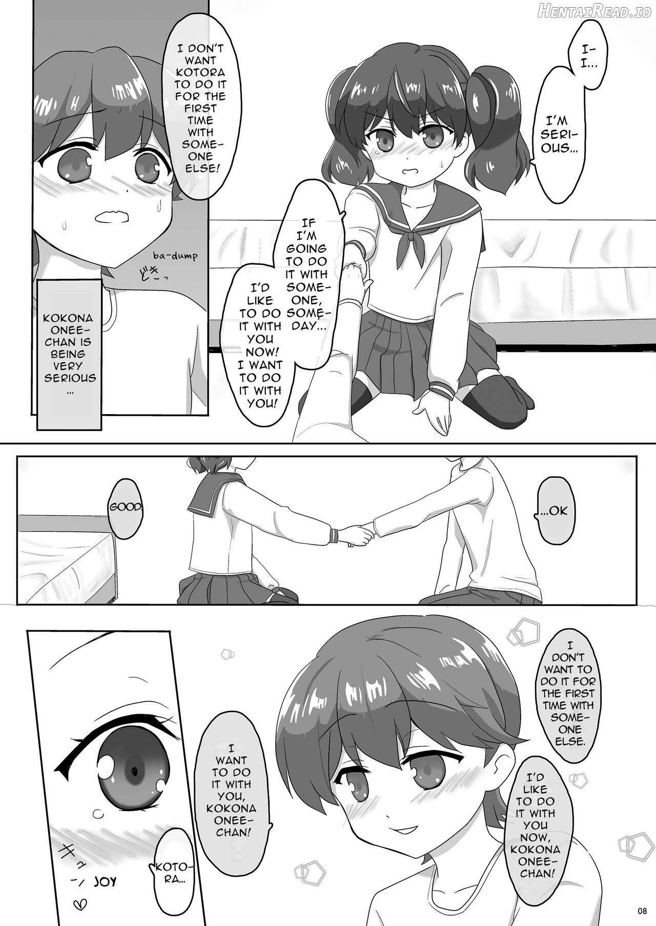 Sakurai-san-chi no Kyoudai Jijou 01 ~Kokona no Hajimete Ecchi Chapter 1 - page 8