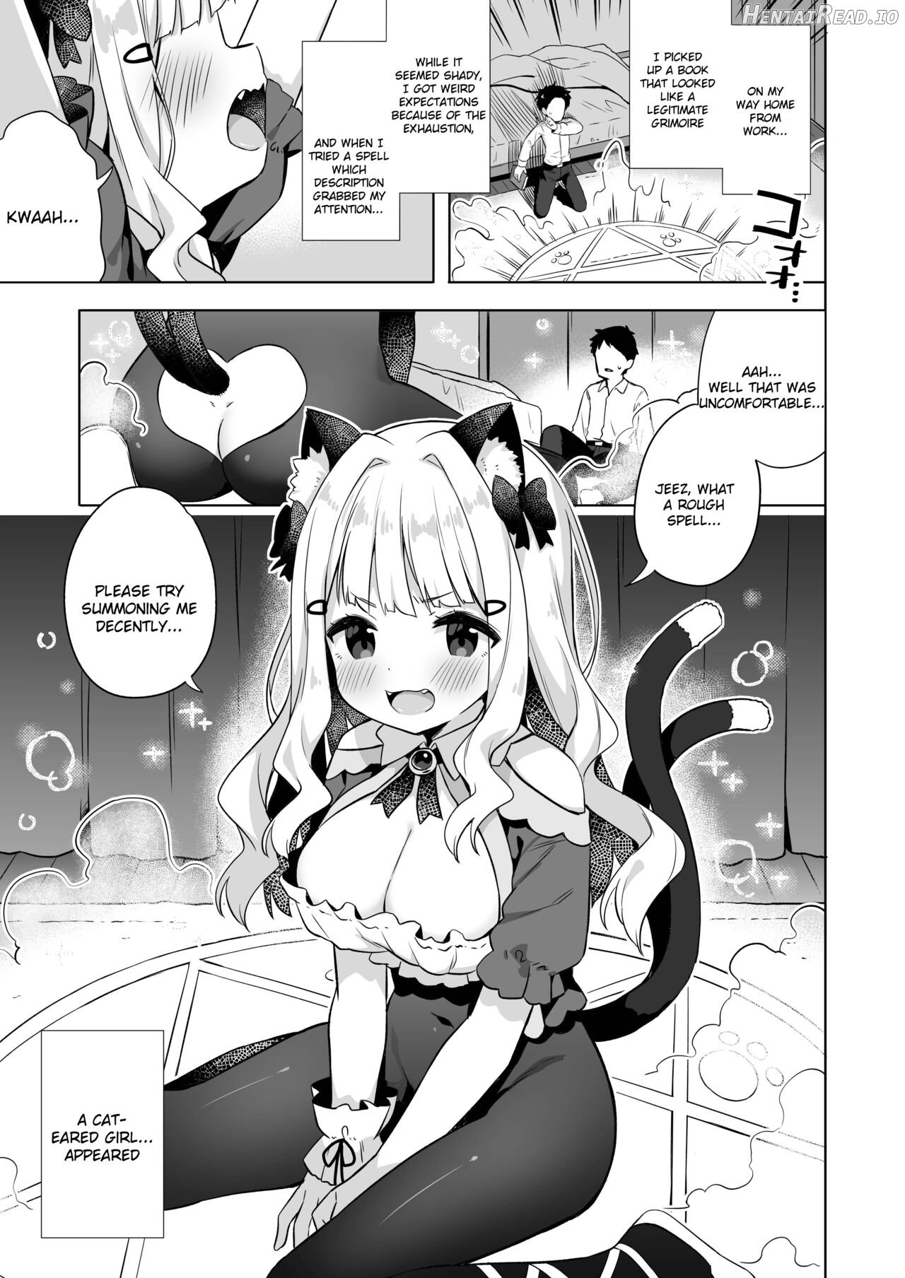 Hirotta Madousho de Chinmai Nekomimi-chan to Ecchi Dekiru Hon Chapter 1 - page 2