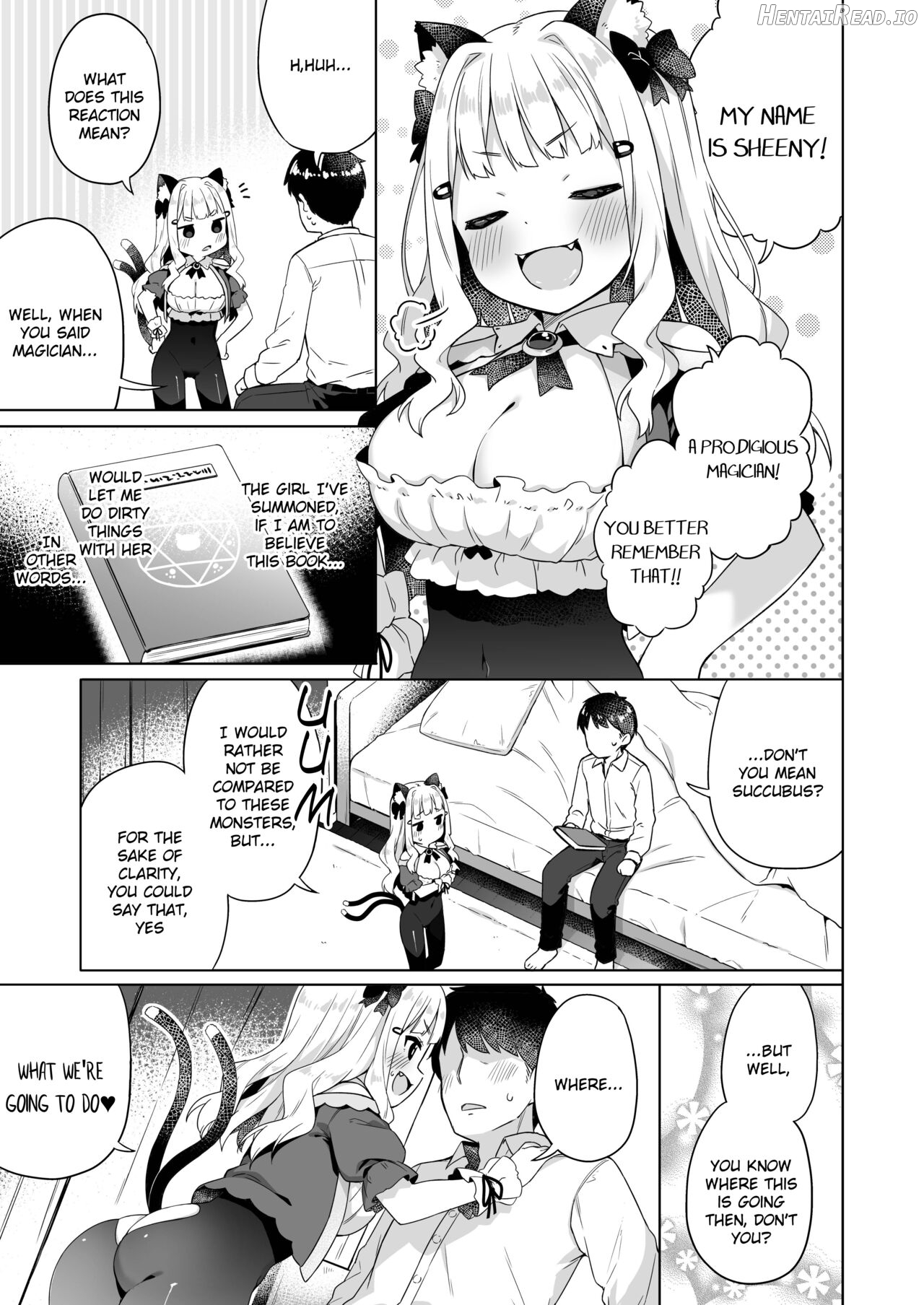 Hirotta Madousho de Chinmai Nekomimi-chan to Ecchi Dekiru Hon Chapter 1 - page 4