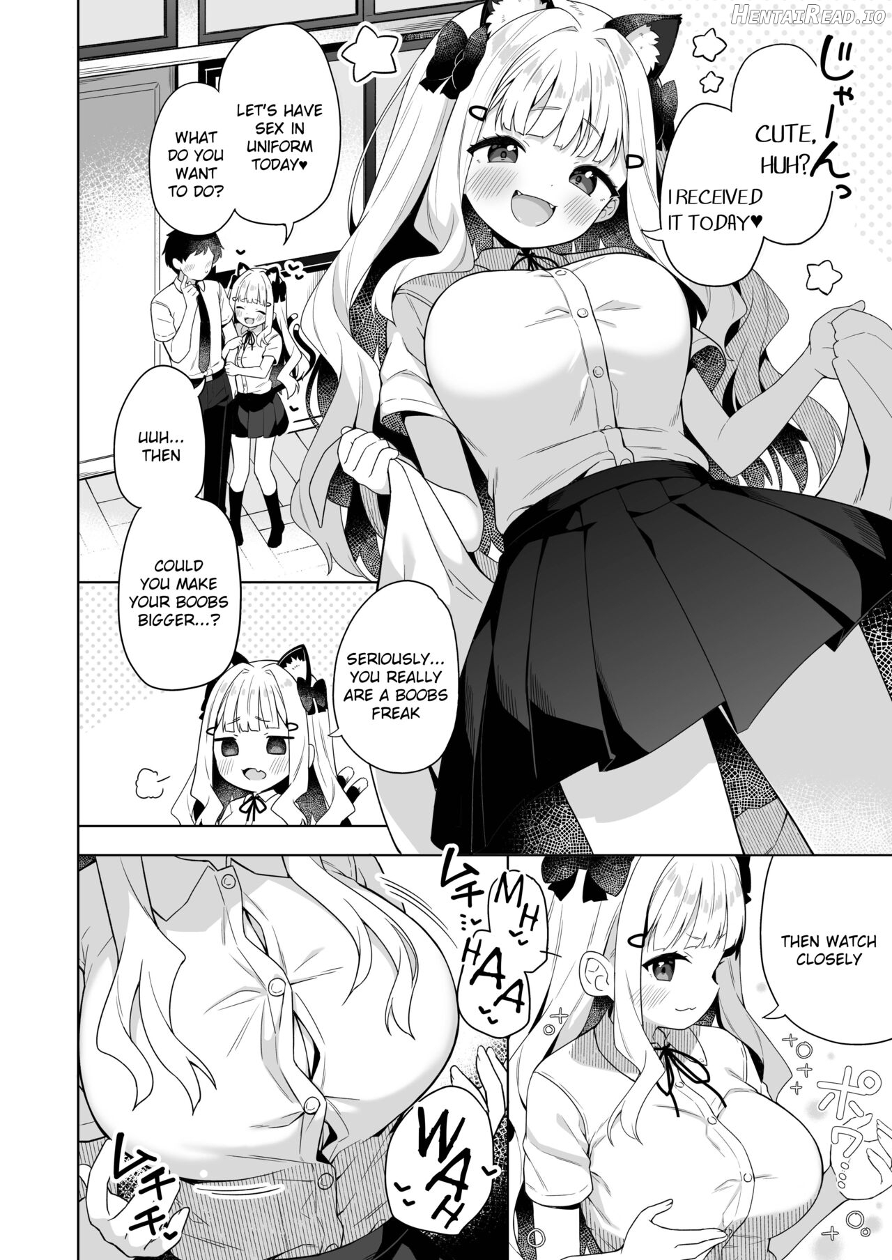 Chinmai Dekapai Nekomimi-chan to Seifuku Ecchi suru Hon Chapter 1 - page 3