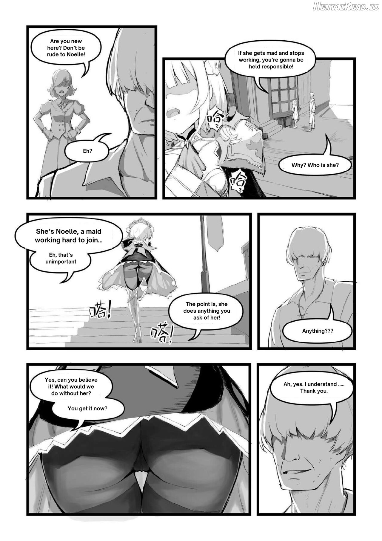 Noelle-chan Just Can't Say No Chapter 1 - page 4