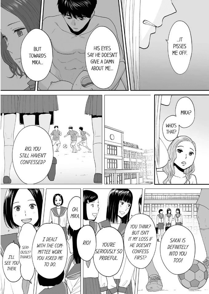 "Otto no Buka ni Ikasarechau..." Aragaezu Kanjite Shimau Furinzuma 17 Chapter 1 - page 7