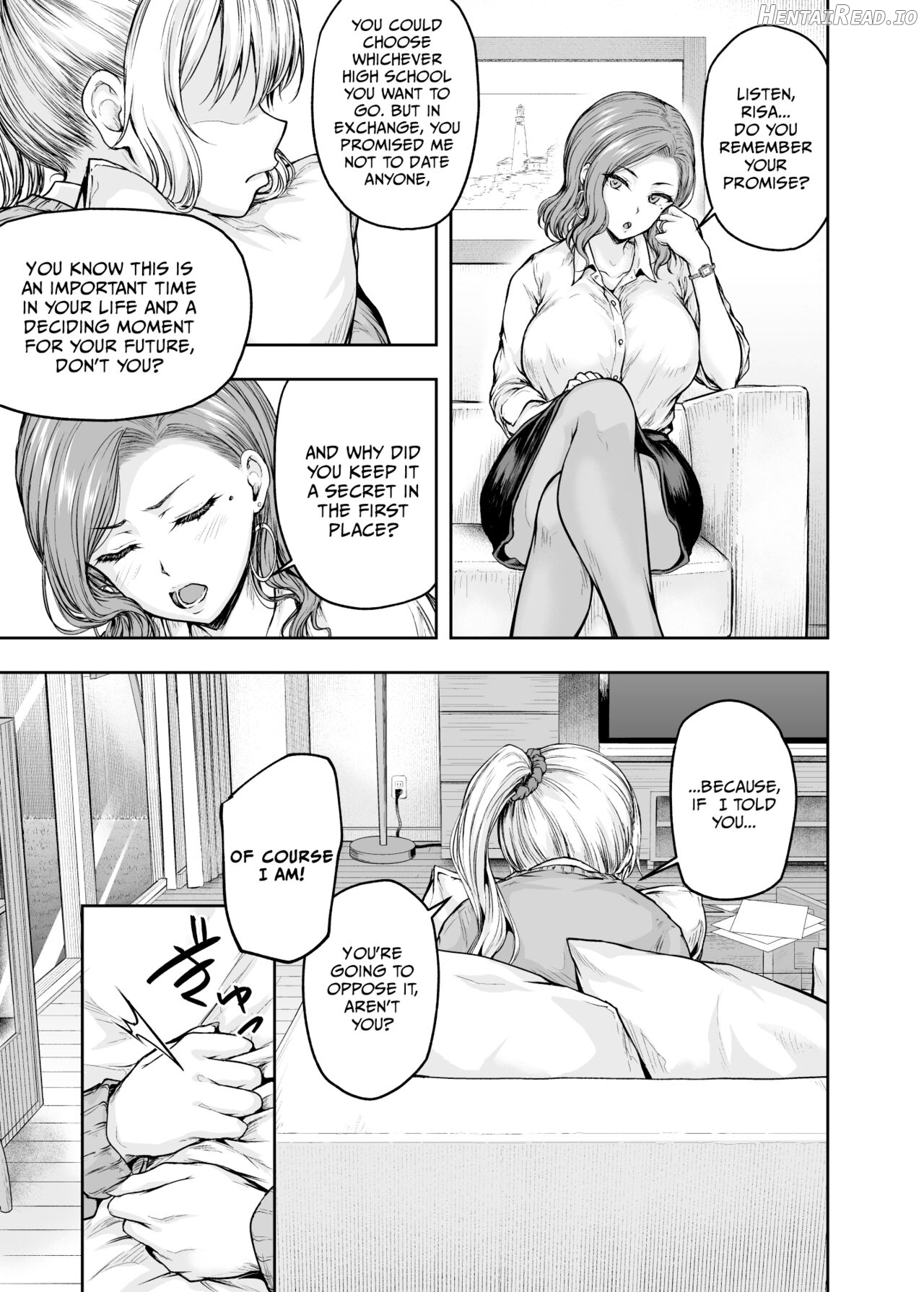 Mama ga Muchuu na Musume no Kareshi 1 - Kono Chinpo wa Kyouikujou Yoroshikunai node Mama ga Shori Shimasu. Chapter 1 - page 18