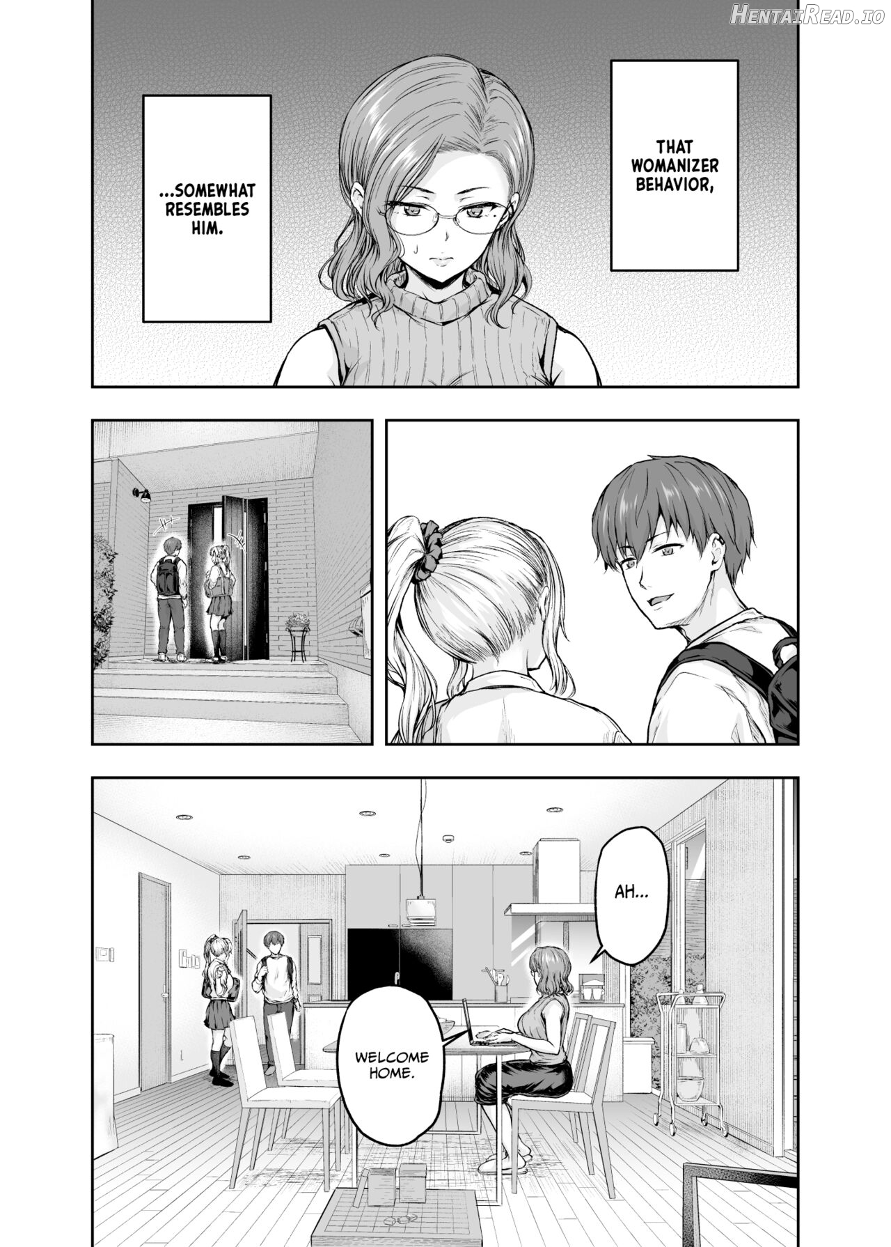 Mama ga Muchuu na Musume no Kareshi 1 - Kono Chinpo wa Kyouikujou Yoroshikunai node Mama ga Shori Shimasu. Chapter 1 - page 32