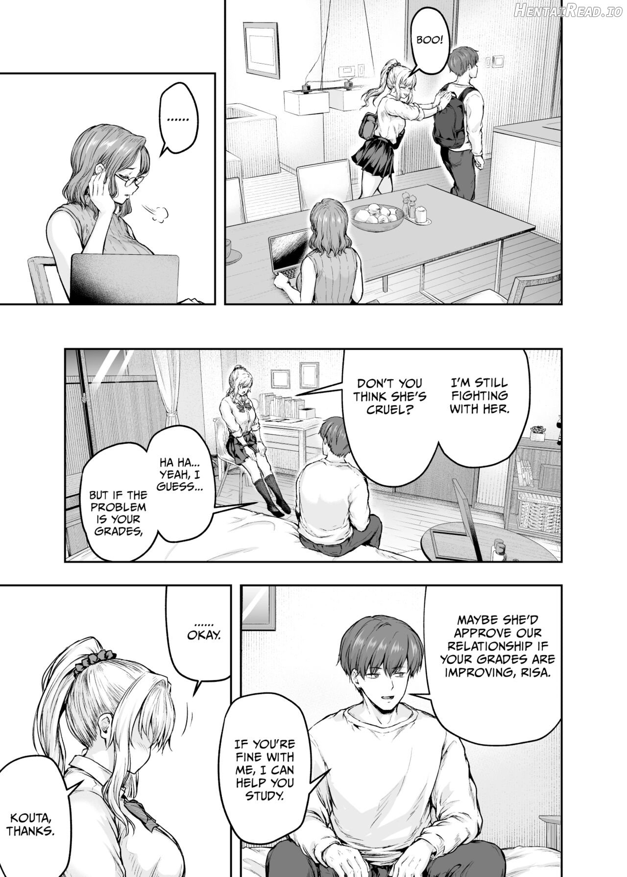 Mama ga Muchuu na Musume no Kareshi 1 - Kono Chinpo wa Kyouikujou Yoroshikunai node Mama ga Shori Shimasu. Chapter 1 - page 34