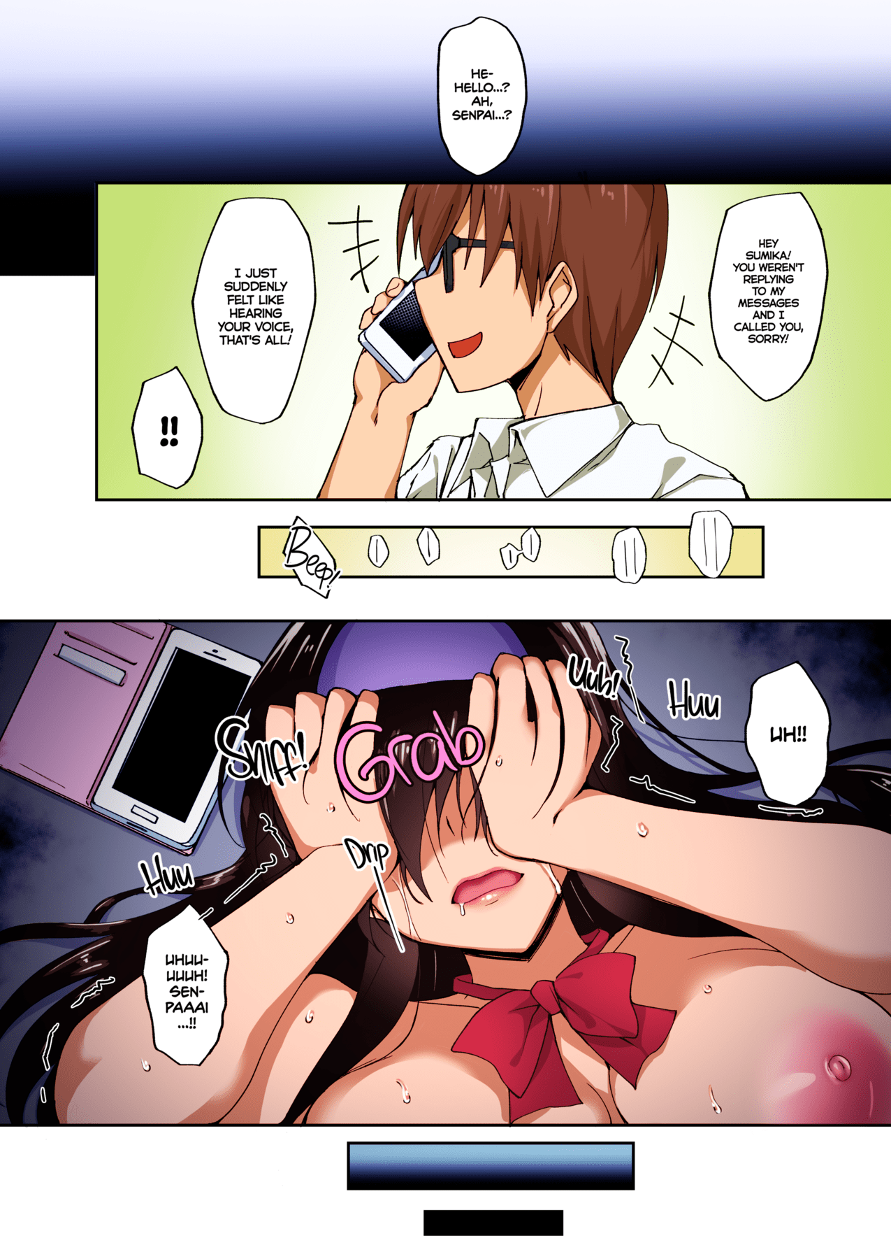 Netorare Junior Girlfriend ~Taken and Fucked Behind His Back~ Chapter 1 - page 35