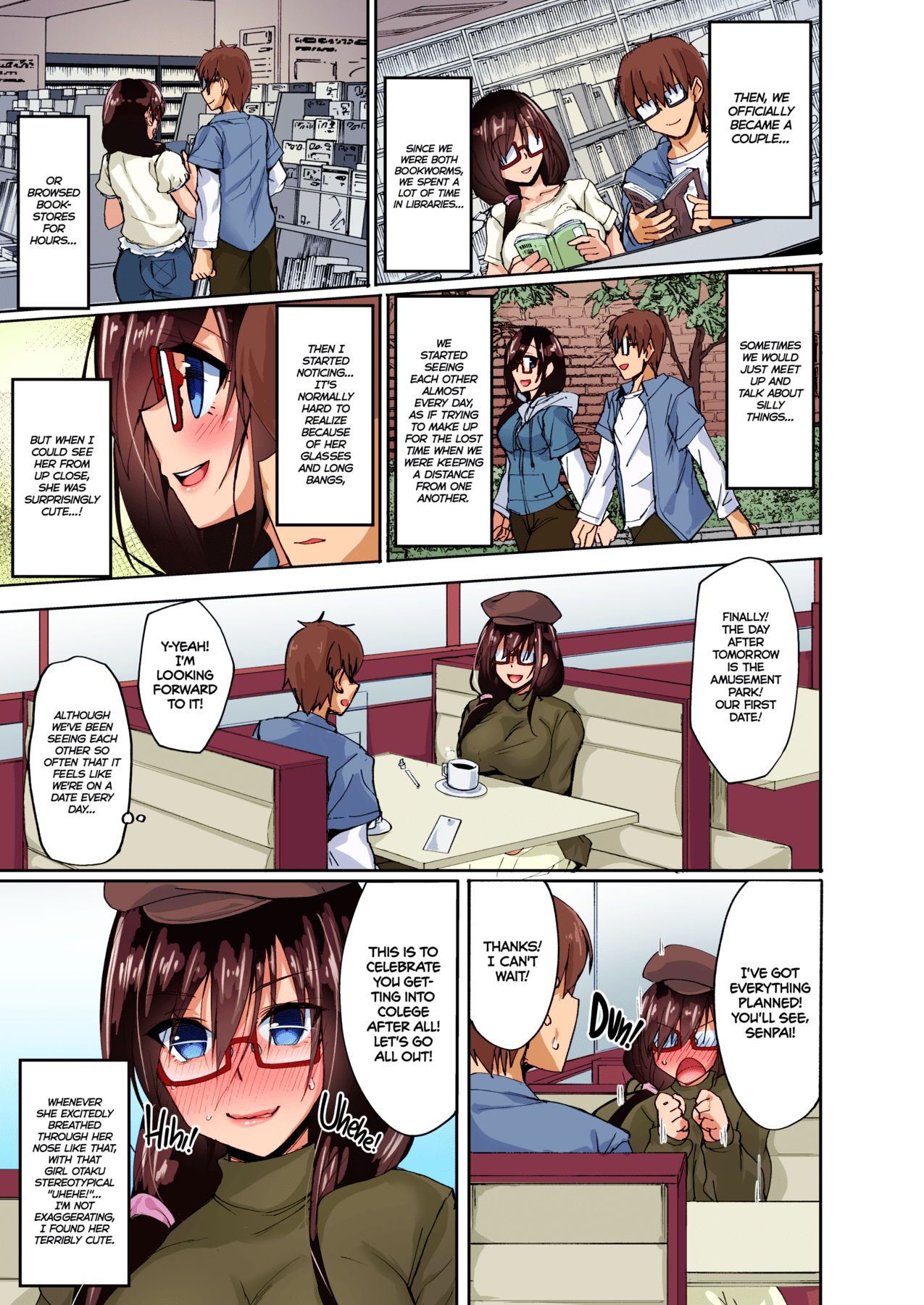 Netorare Junior Girlfriend ~Taken and Fucked Behind His Back~ Chapter 1 - page 4