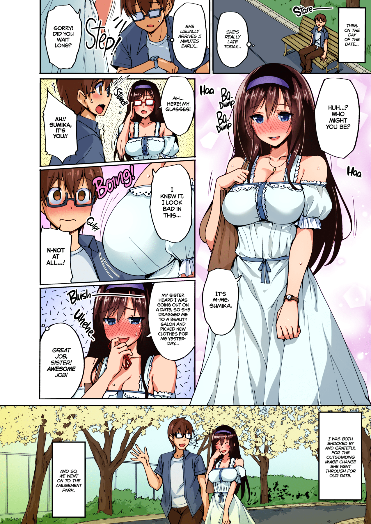 Netorare Junior Girlfriend ~Taken and Fucked Behind His Back~ Chapter 1 - page 5