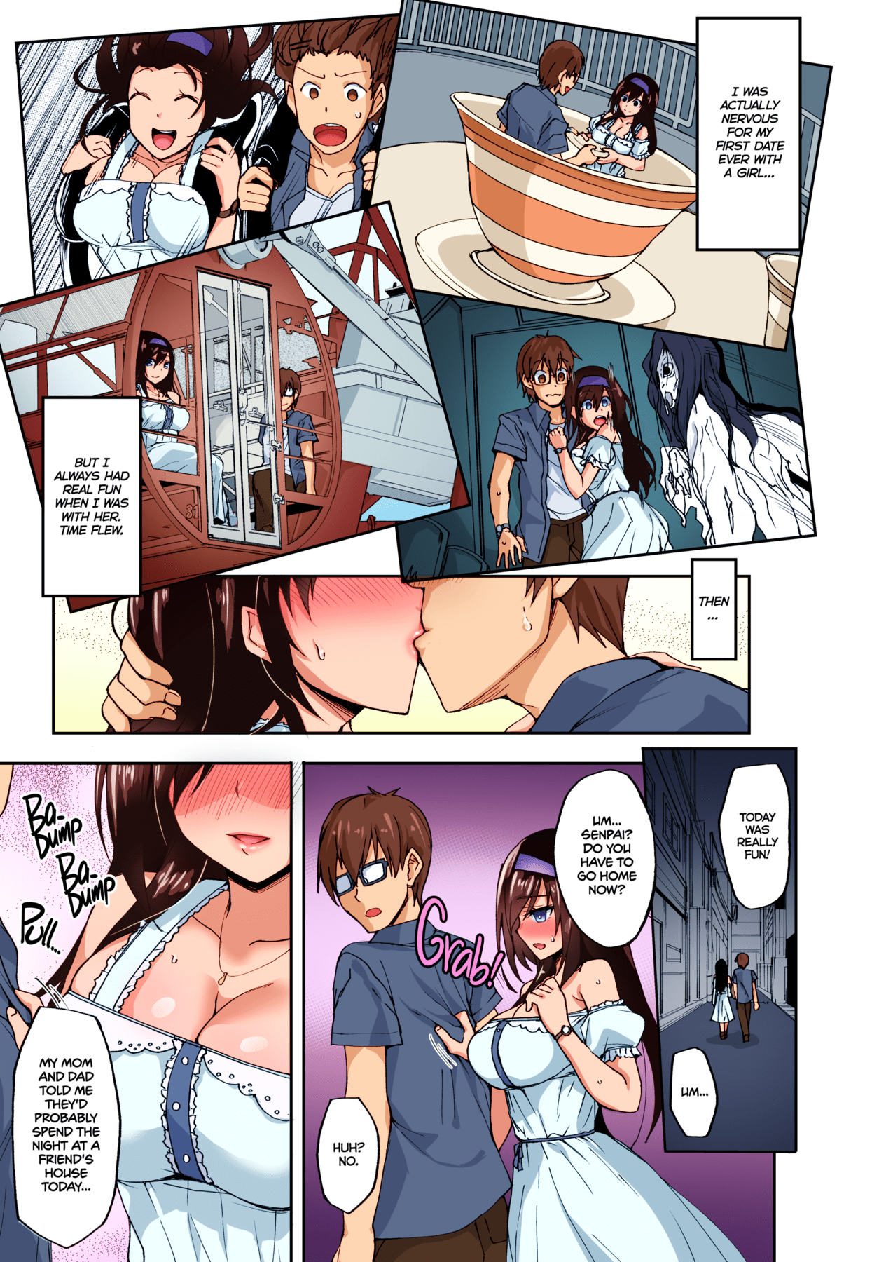 Netorare Junior Girlfriend ~Taken and Fucked Behind His Back~ Chapter 1 - page 6