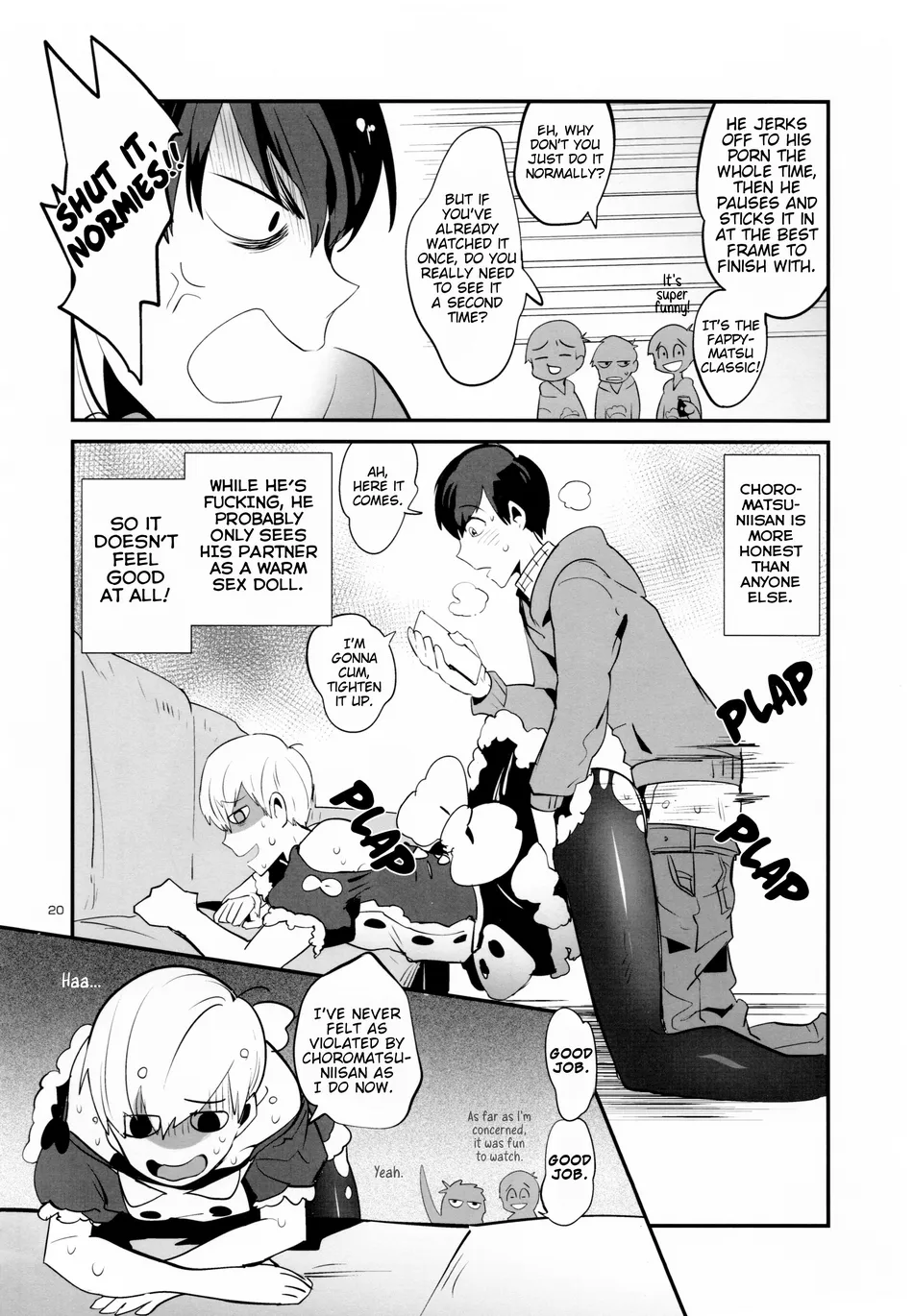 Nikubenki no Juushimatsu-kun ni wa Taisetsuna Yume ga Arimasu Chapter 1 - page 22