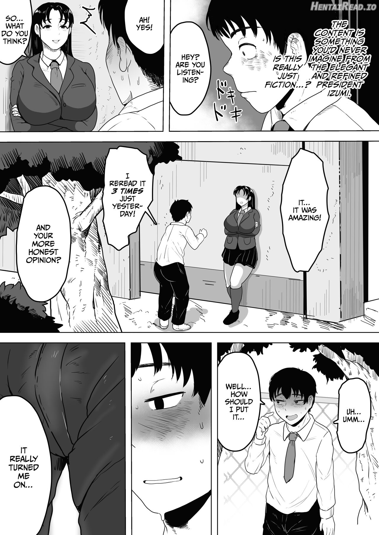 Izumi-san no Sousaku Chapter 1 - page 8