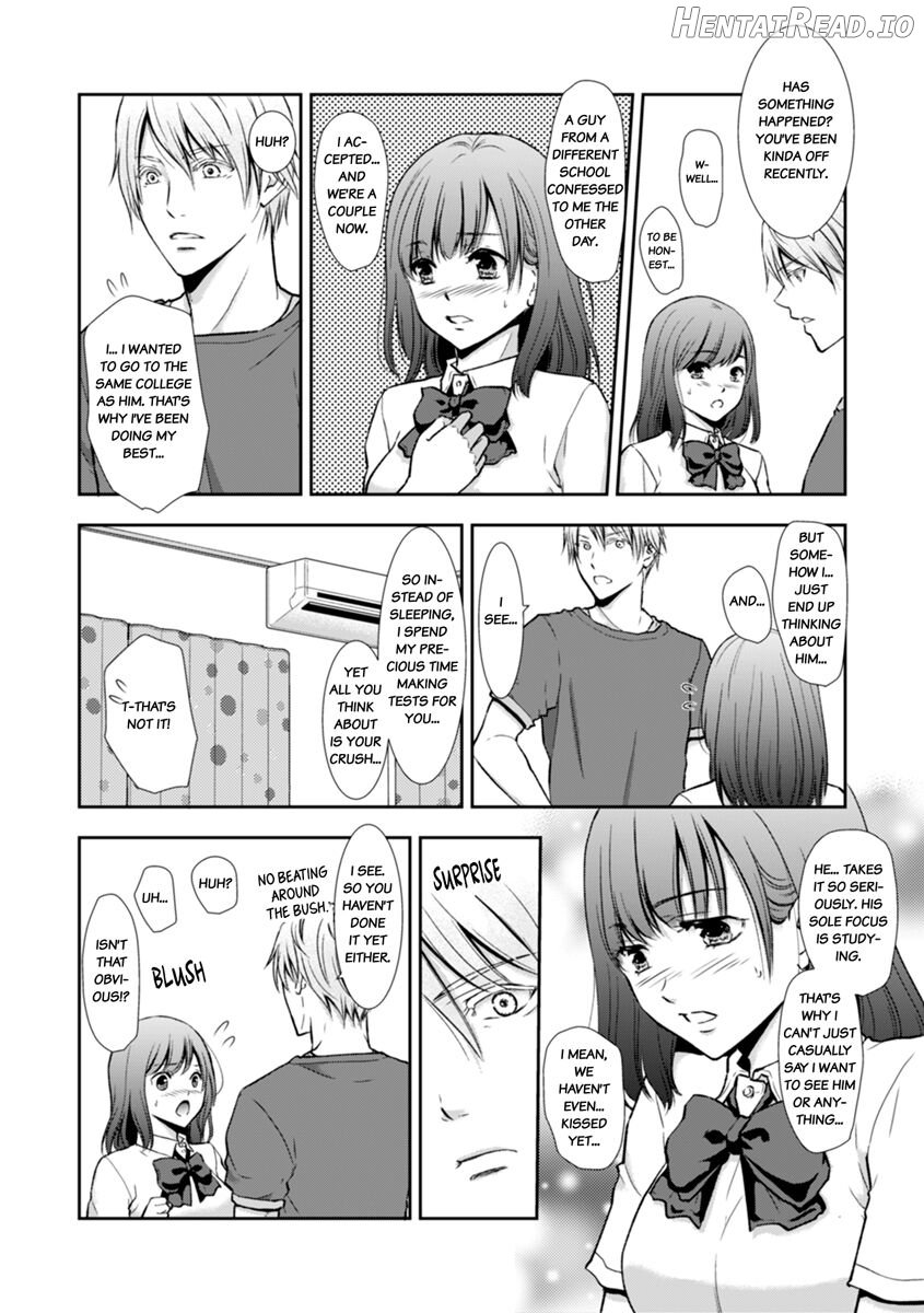 "Sex no Benkyou Shiyokka?" Kareshi ga Iru no ni Itoko kara Shojo wo Ubaware Zecchou Shidou 1-4 Chapter 1 - page 4