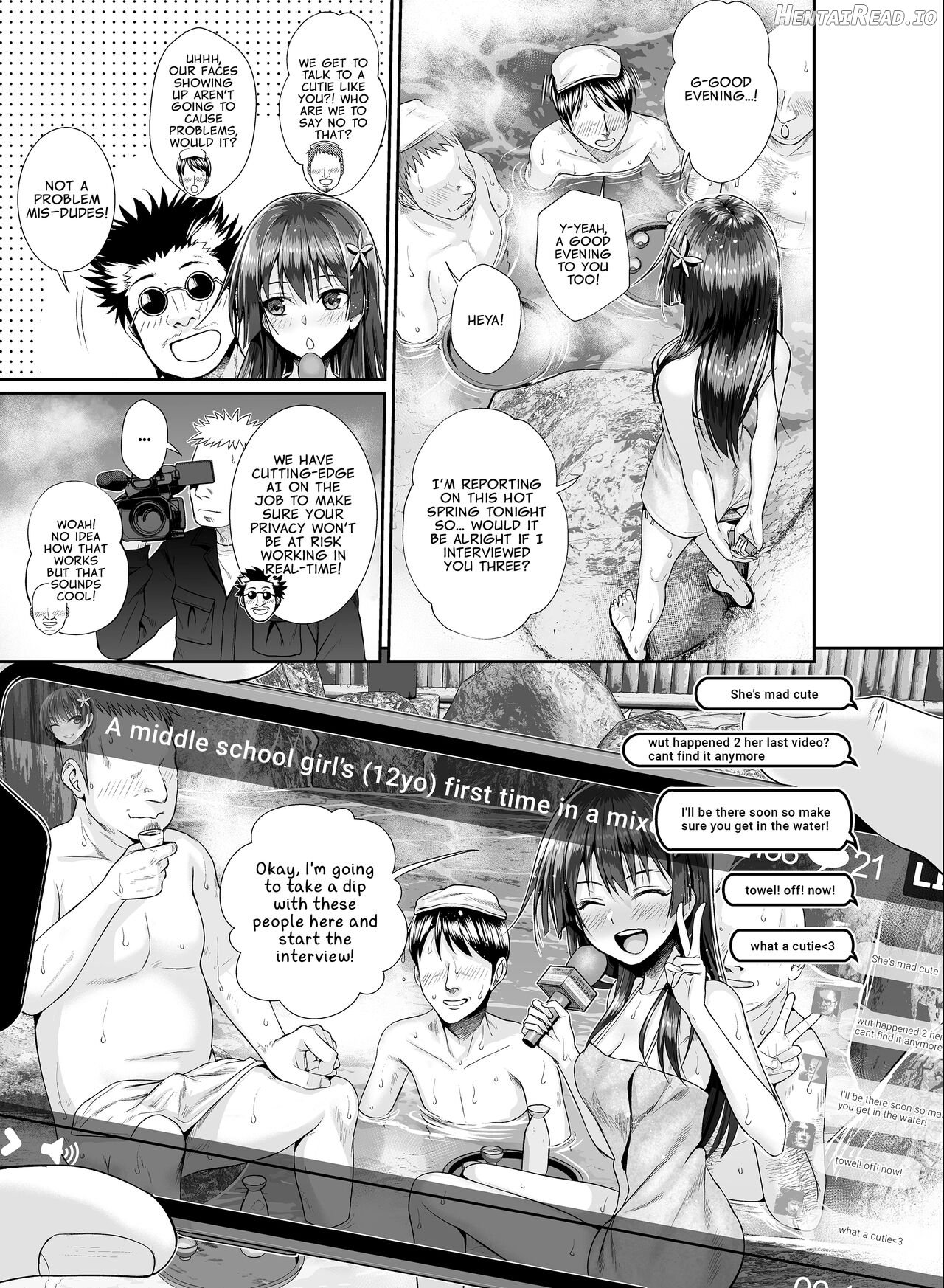 Saten-san Onsen Report o Suru Natsu Chapter 1 - page 8