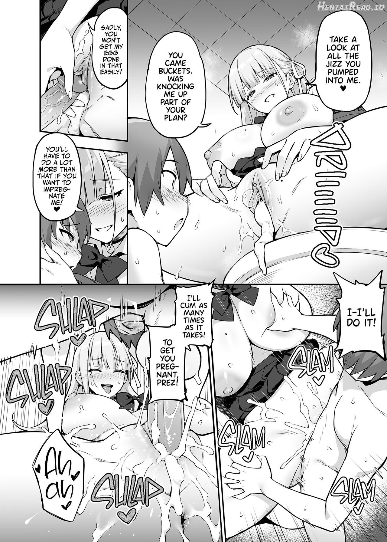 Akogare no Seitokaichou ga Kyonyuu Sugiru Ken | Our Beloved School Prez's TITS are too BIG! Chapter 1 - page 15