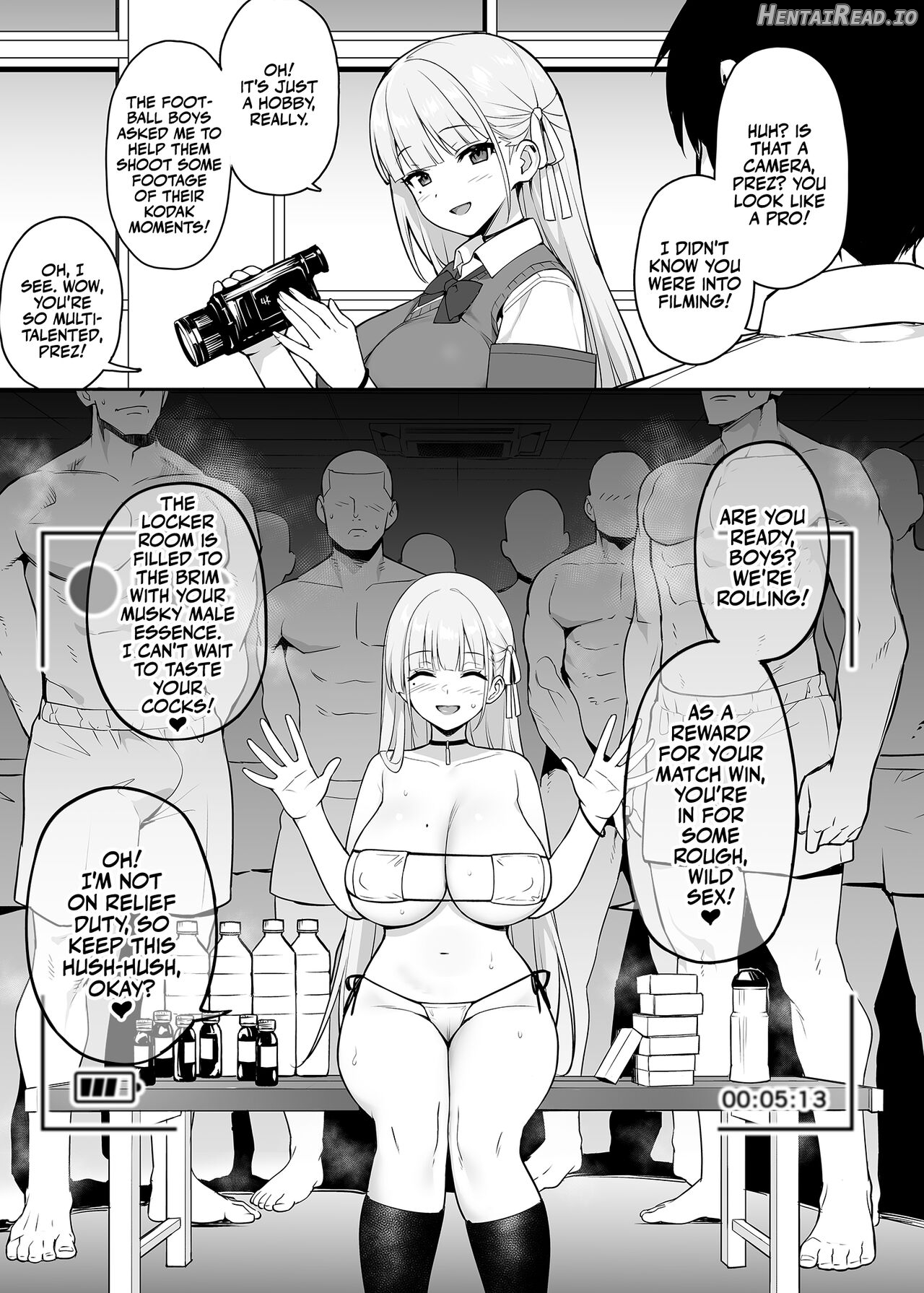 Akogare no Seitokaichou ga Kyonyuu Sugiru Ken | Our Beloved School Prez's TITS are too BIG! Chapter 1 - page 18