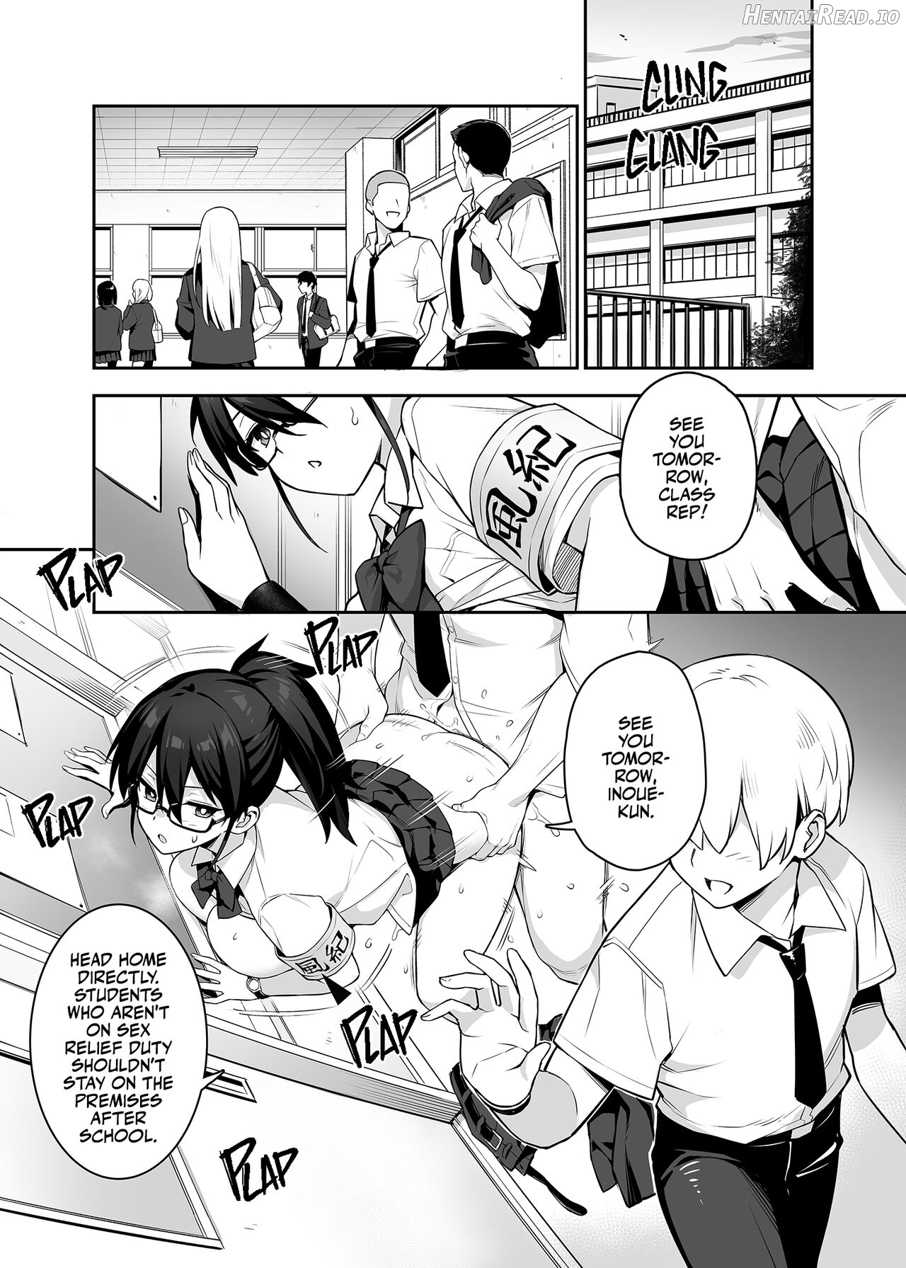 Akogare no Seitokaichou ga Kyonyuu Sugiru Ken | Our Beloved School Prez's TITS are too BIG! Chapter 1 - page 6