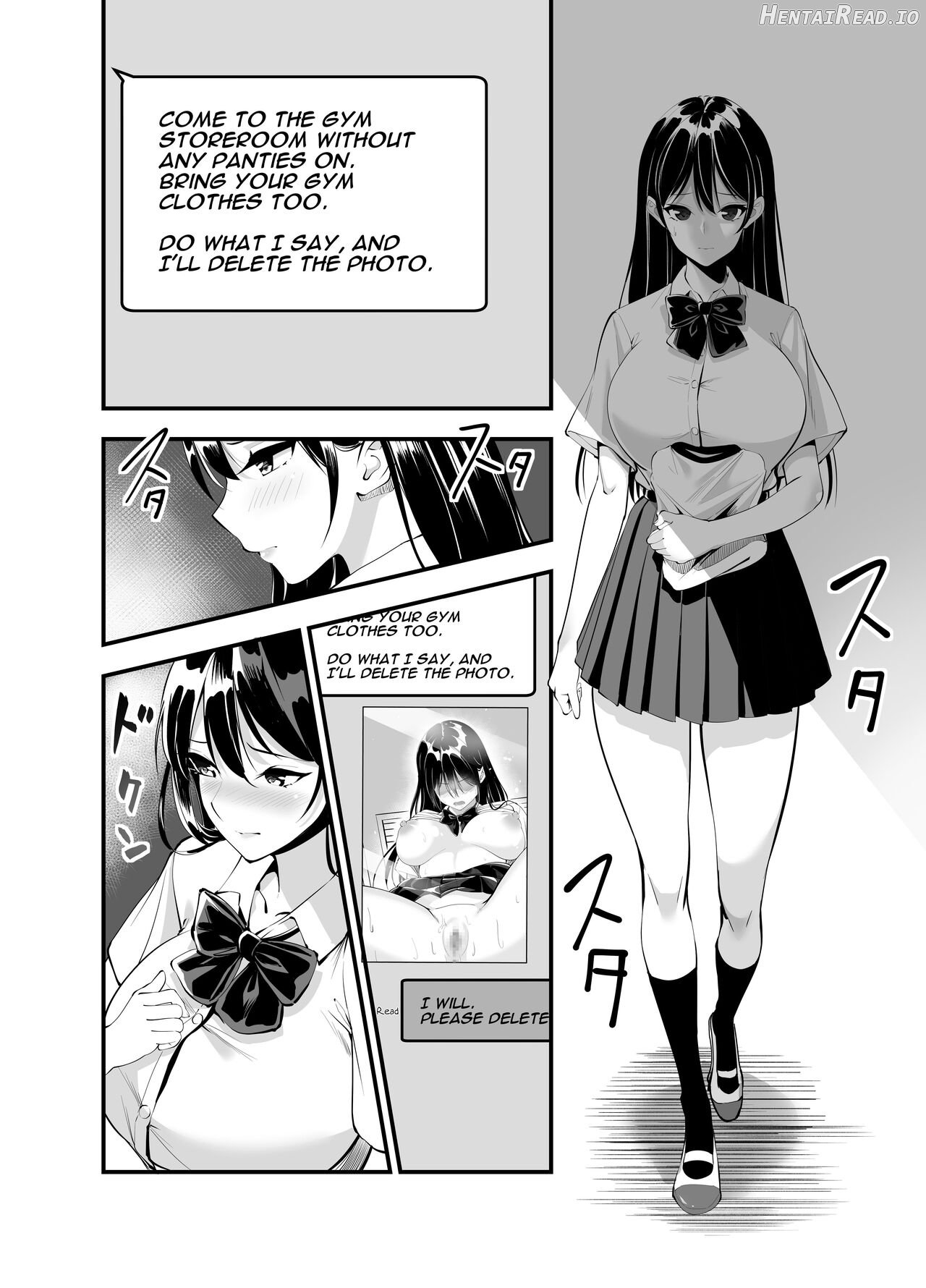 Himitsu no Seikatsu Shidou ~Kyonyuu Seiso-kei Kanojo ga Taiiku Souko de Ochiru made~ Chapter 1 - page 3