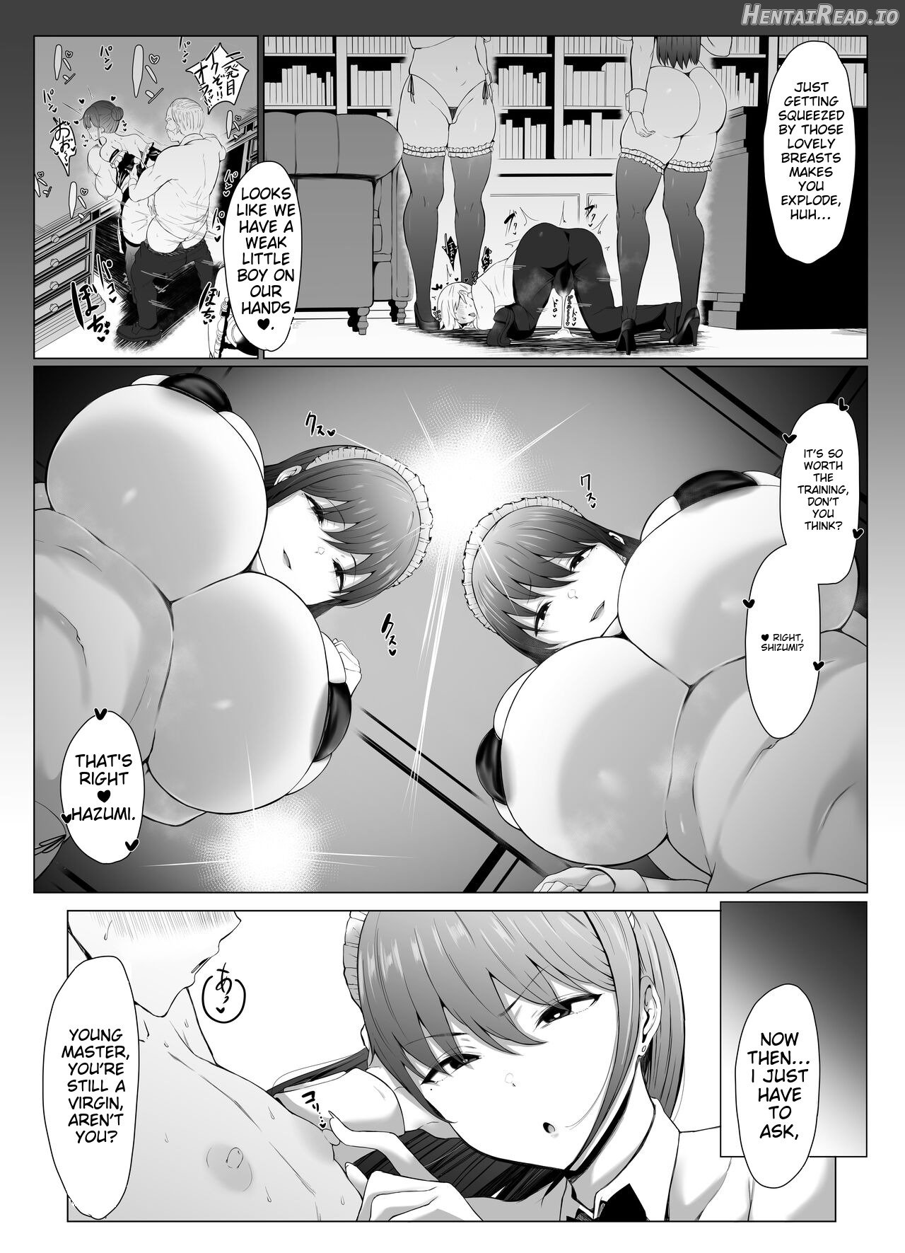 Koushinchou Futago Maid no Ochinpo Lesson Chapter 1 - page 10