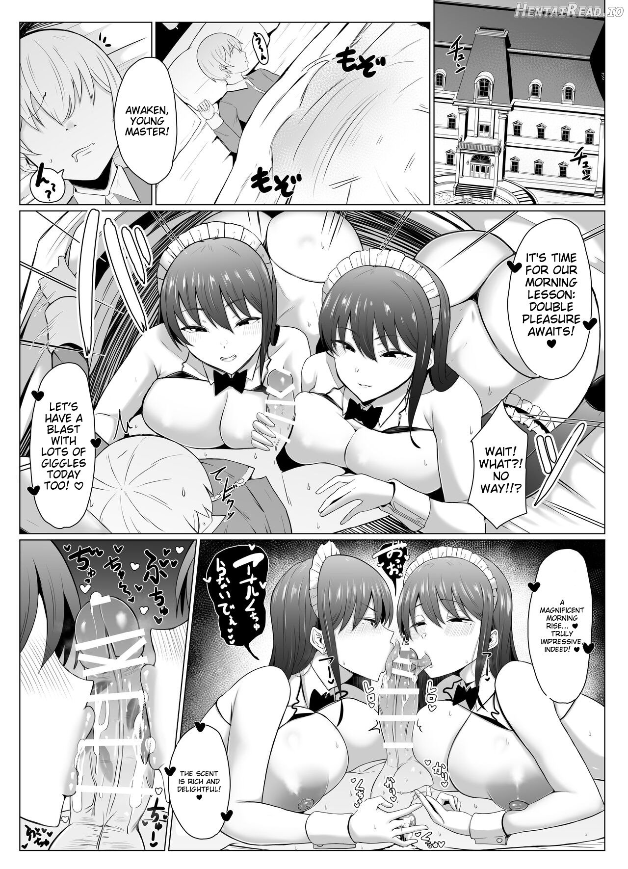 Koushinchou Futago Maid no Ochinpo Lesson Chapter 1 - page 28