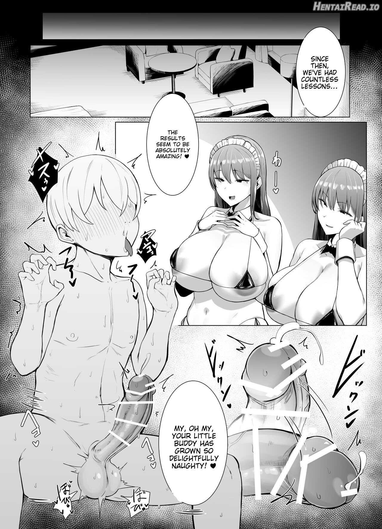 Koushinchou Futago Maid no Ochinpo Lesson Chapter 1 - page 45