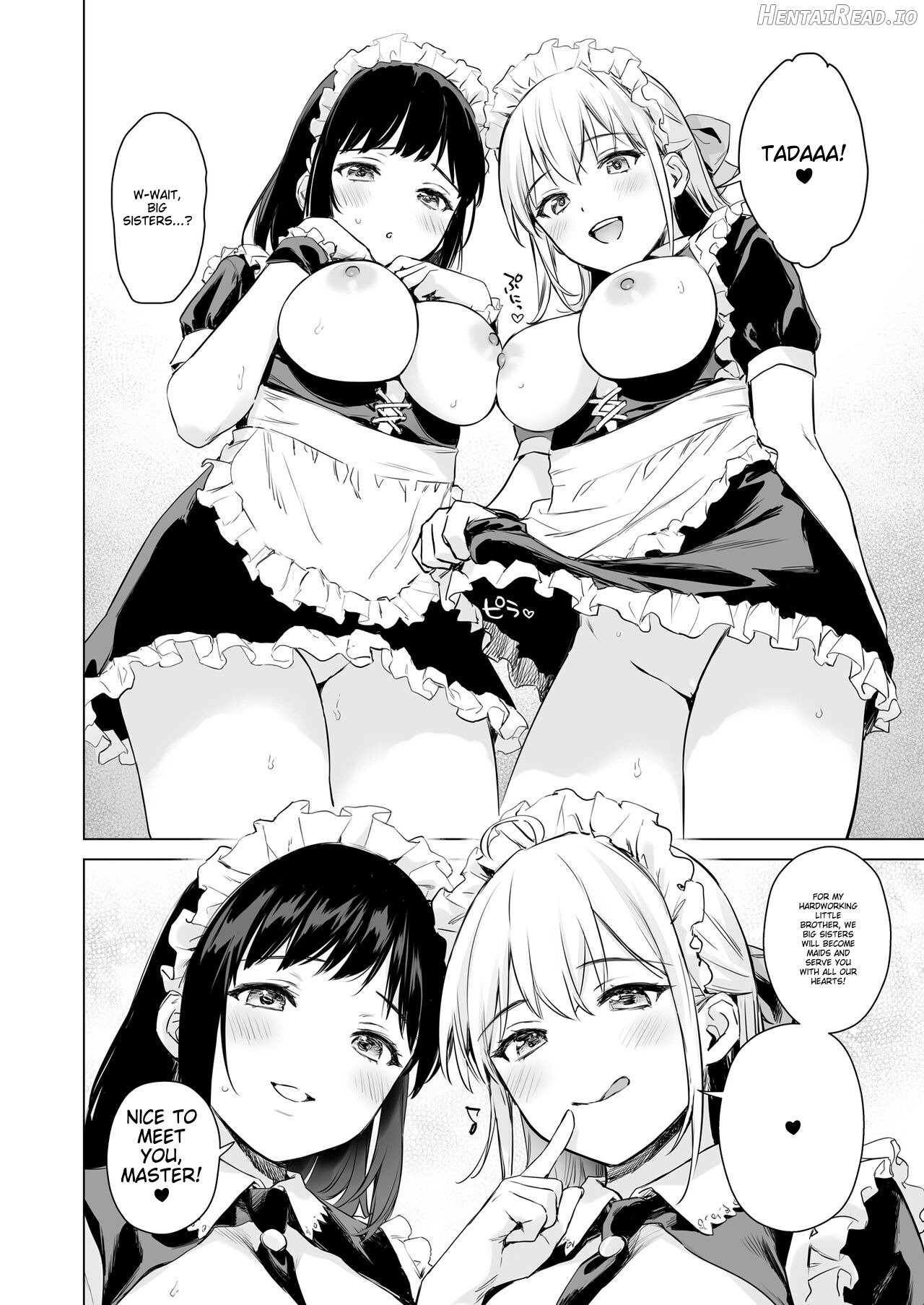 Naisho no Seifuku ~Ie ya Hotel de Oboetate no Ecchi o Shinseki no Bijin JK Shimai ni Butsukemasu~ Chapter 1 - page 33