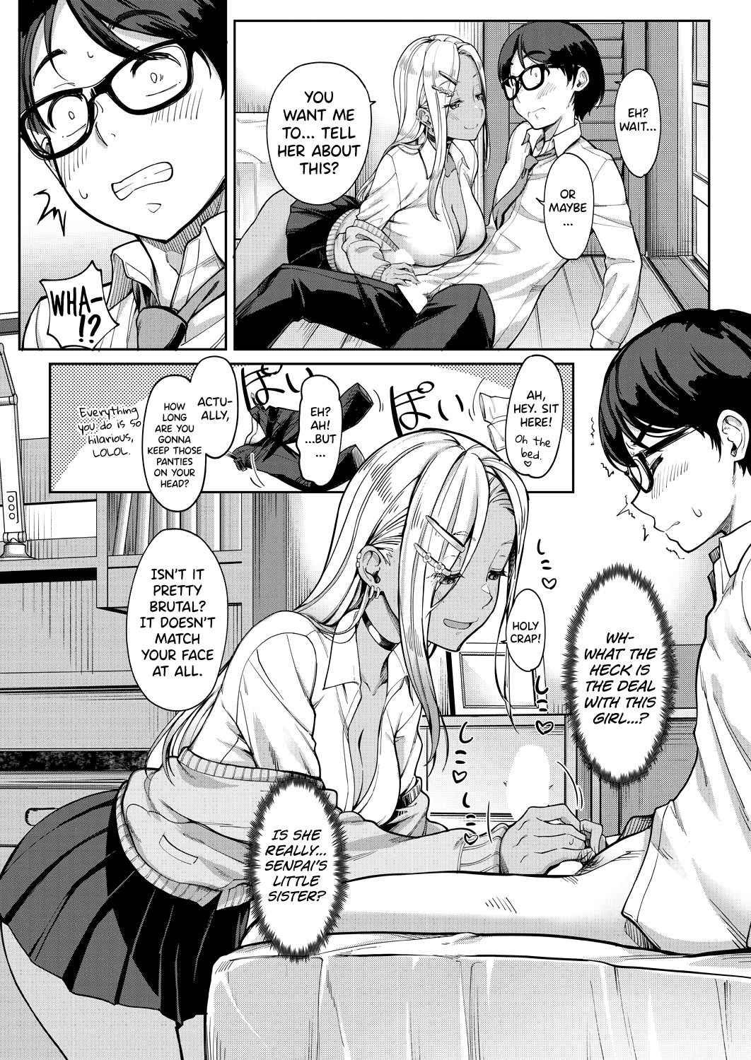 Kanojo no Imouto w Nikushoku kei Gyaru Chapter 1 - page 11