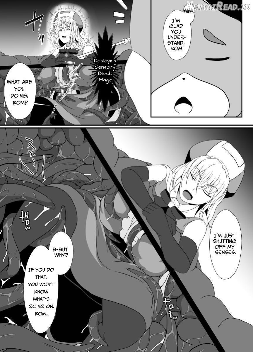 Mesugaki Mahou Shoujo wa Daikkirai na Zako Youma ni Karada o Torikomareta node Kankaku Shadan no Mahou o Tsukatte Asa made Taeru Chapter 1 - page 13