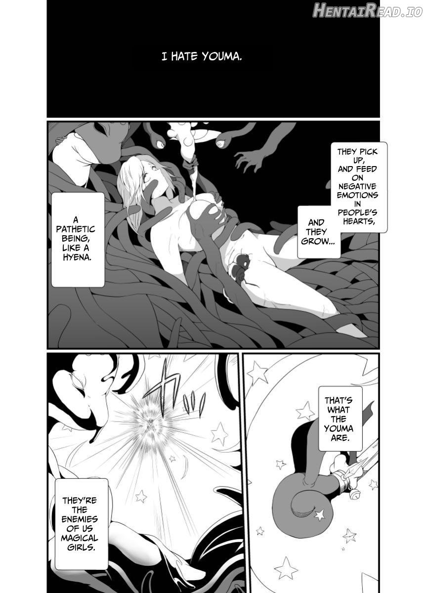 Mesugaki Mahou Shoujo wa Daikkirai na Zako Youma ni Karada o Torikomareta node Kankaku Shadan no Mahou o Tsukatte Asa made Taeru Chapter 1 - page 2