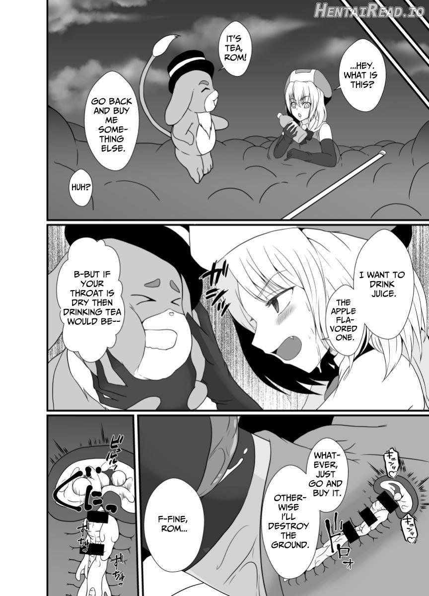 Mesugaki Mahou Shoujo wa Daikkirai na Zako Youma ni Karada o Torikomareta node Kankaku Shadan no Mahou o Tsukatte Asa made Taeru Chapter 1 - page 25