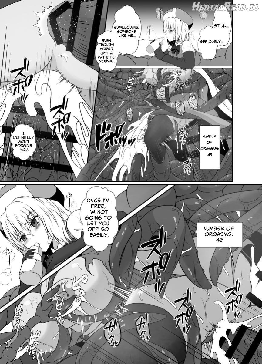 Mesugaki Mahou Shoujo wa Daikkirai na Zako Youma ni Karada o Torikomareta node Kankaku Shadan no Mahou o Tsukatte Asa made Taeru Chapter 1 - page 32