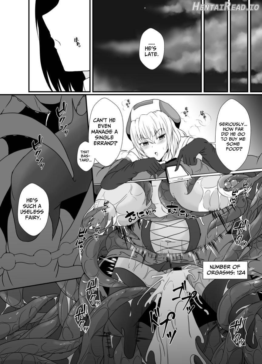 Mesugaki Mahou Shoujo wa Daikkirai na Zako Youma ni Karada o Torikomareta node Kankaku Shadan no Mahou o Tsukatte Asa made Taeru Chapter 1 - page 33