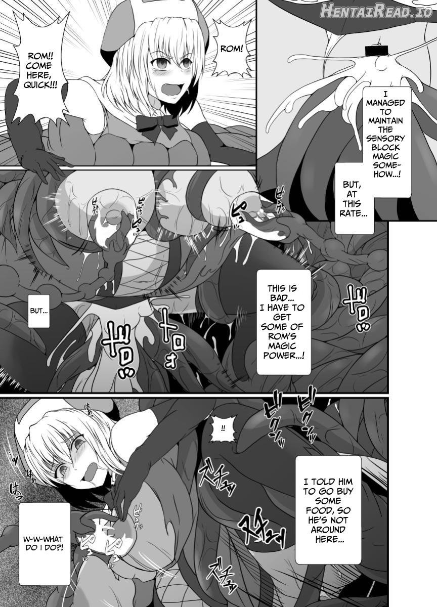 Mesugaki Mahou Shoujo wa Daikkirai na Zako Youma ni Karada o Torikomareta node Kankaku Shadan no Mahou o Tsukatte Asa made Taeru Chapter 1 - page 38